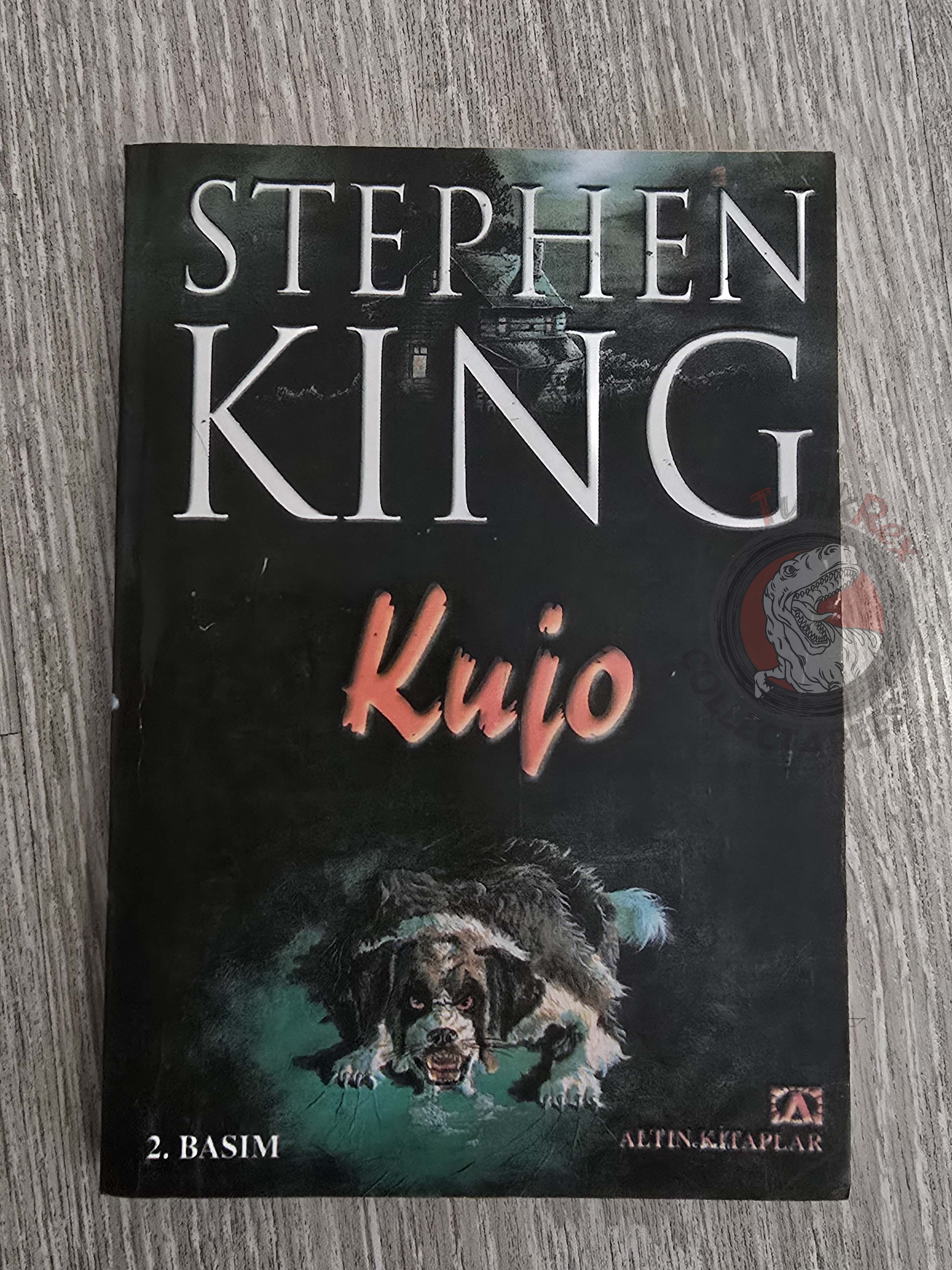 Stephen King – Cujo 1999 Turkish Book Turkey