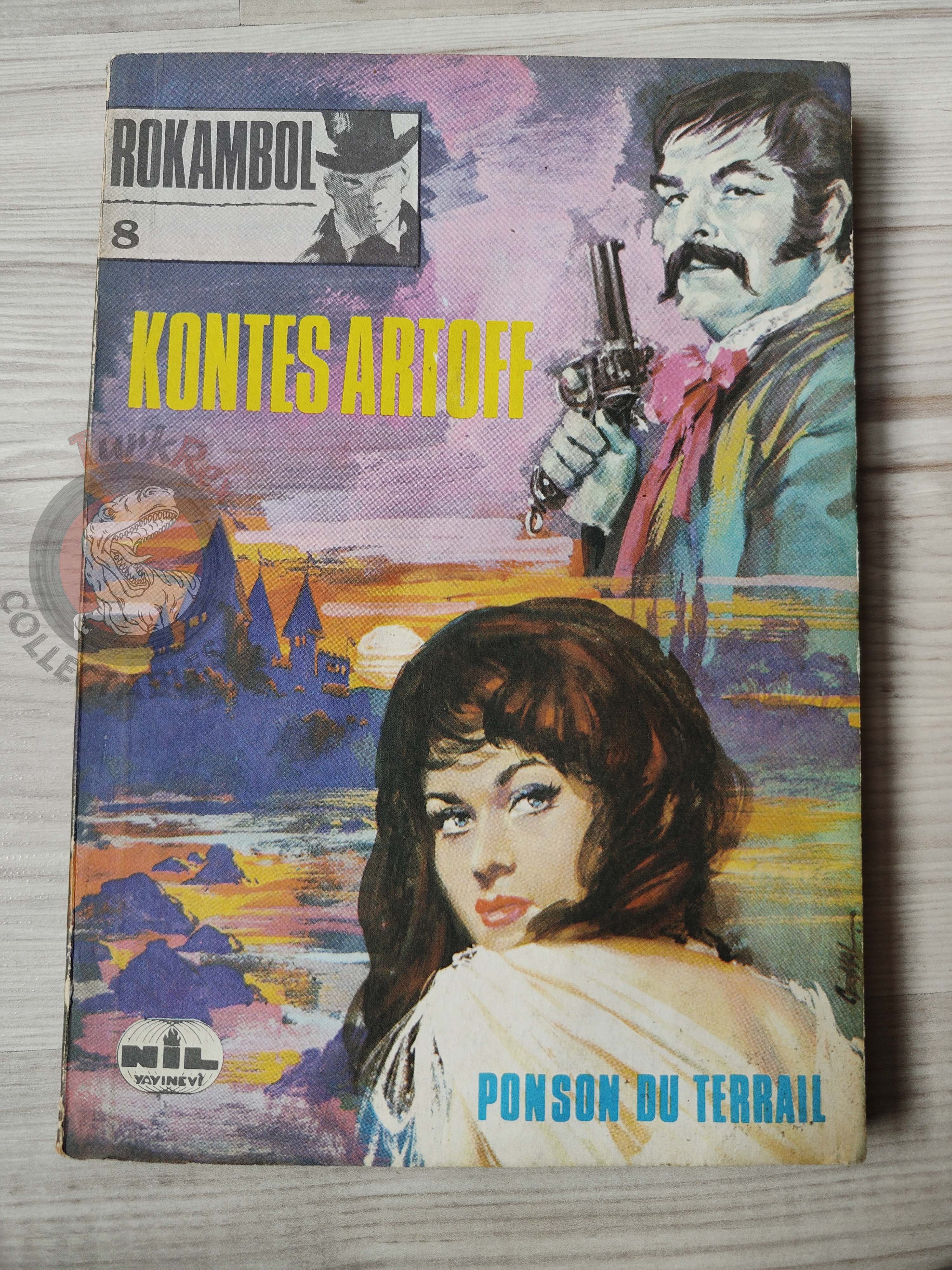 Pierre Alexis Ponson du Terrail – Rocambole 8 La Comtesse Artoff 1970 Turkish Book Turkey