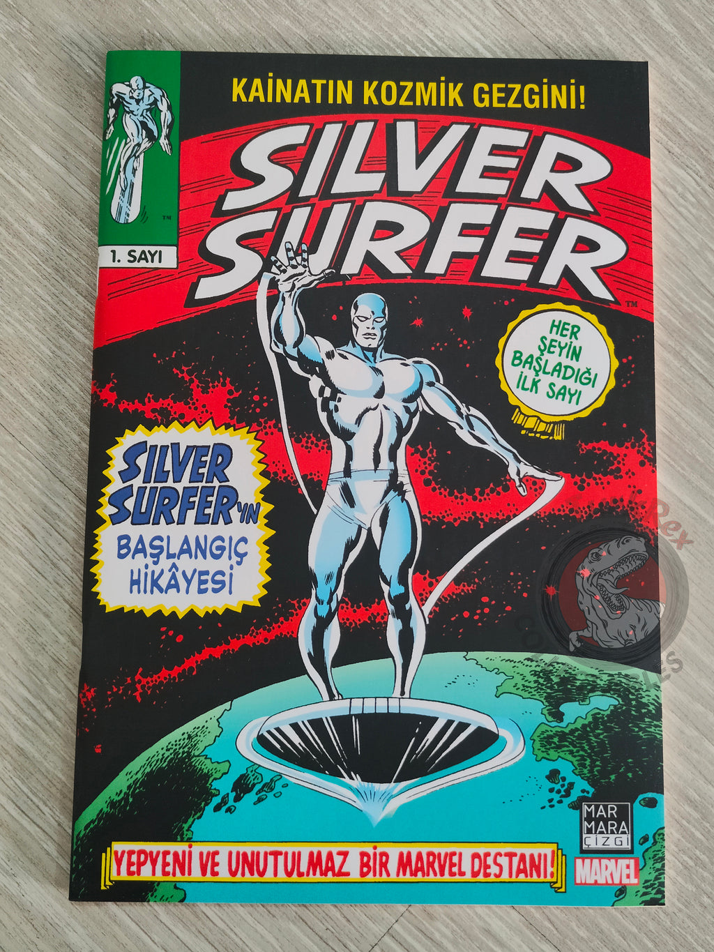 Silver Surfer #1 Turkish Comic Turkey The Origin of Silver Surfer