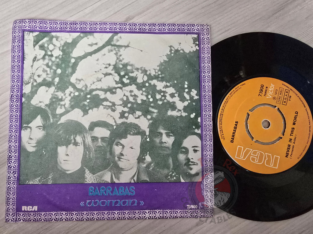 Barrabas – Woman 7" Turkish Pressing Vinyl Turkey Edition