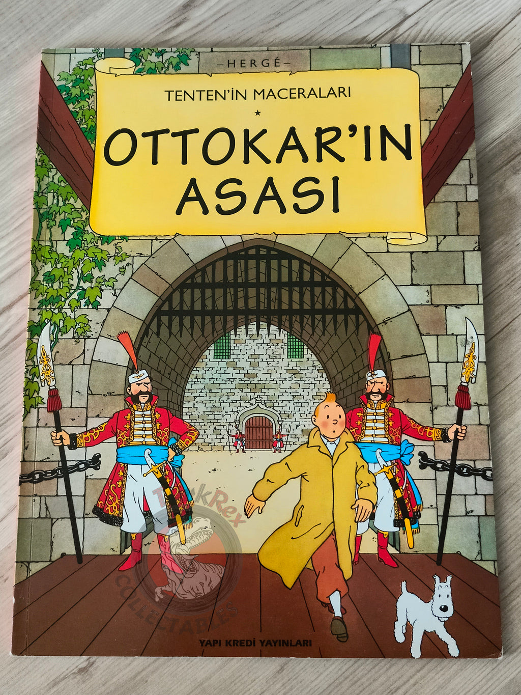 Tintin – King Ottokar's Sceptre 1998 Turkish Edition Comic Turkey 1st YKY