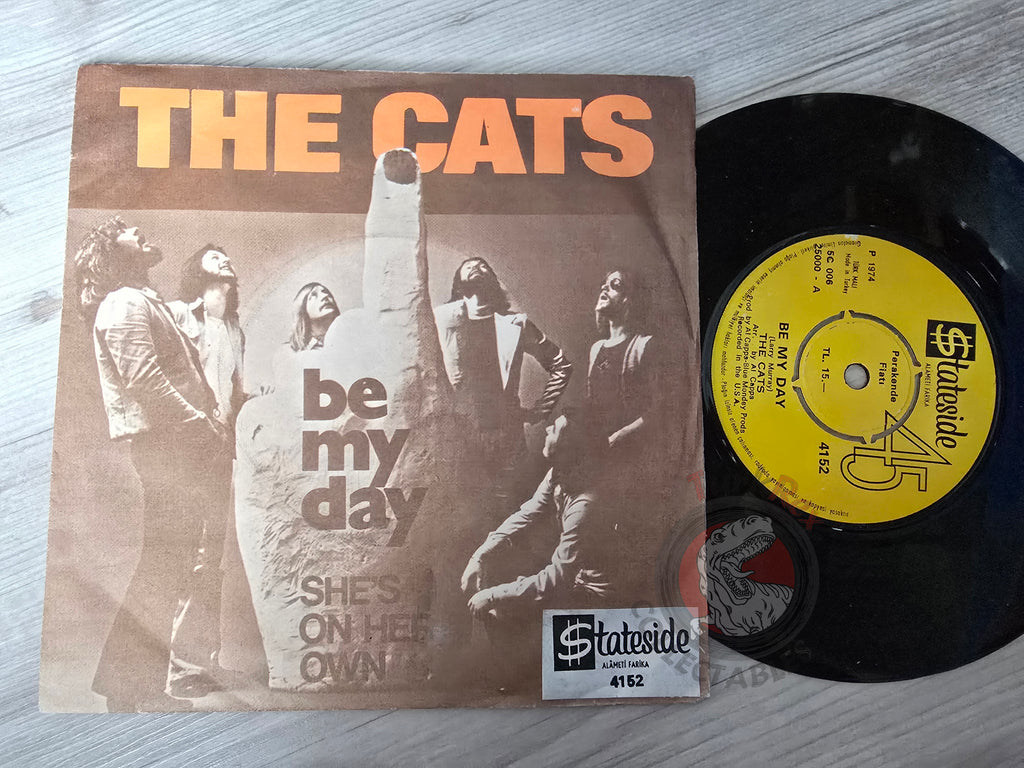 The Cats – Be My Day 7" Turkish Pressing Vinyl Turkey Edition