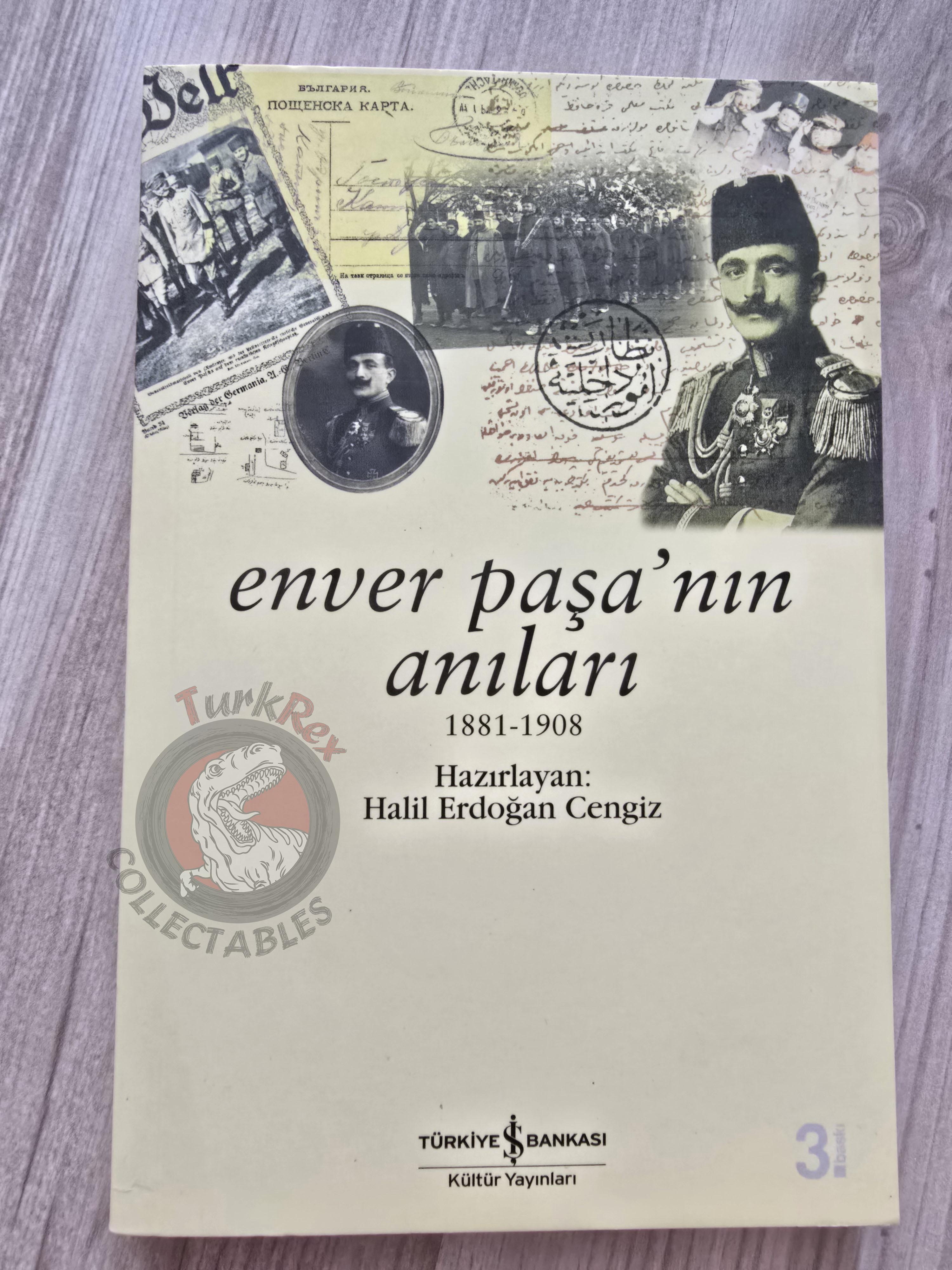 Memoirs of Enver Pasha 2007 Turkish Book Turkey WW1 Ottoman Empire
