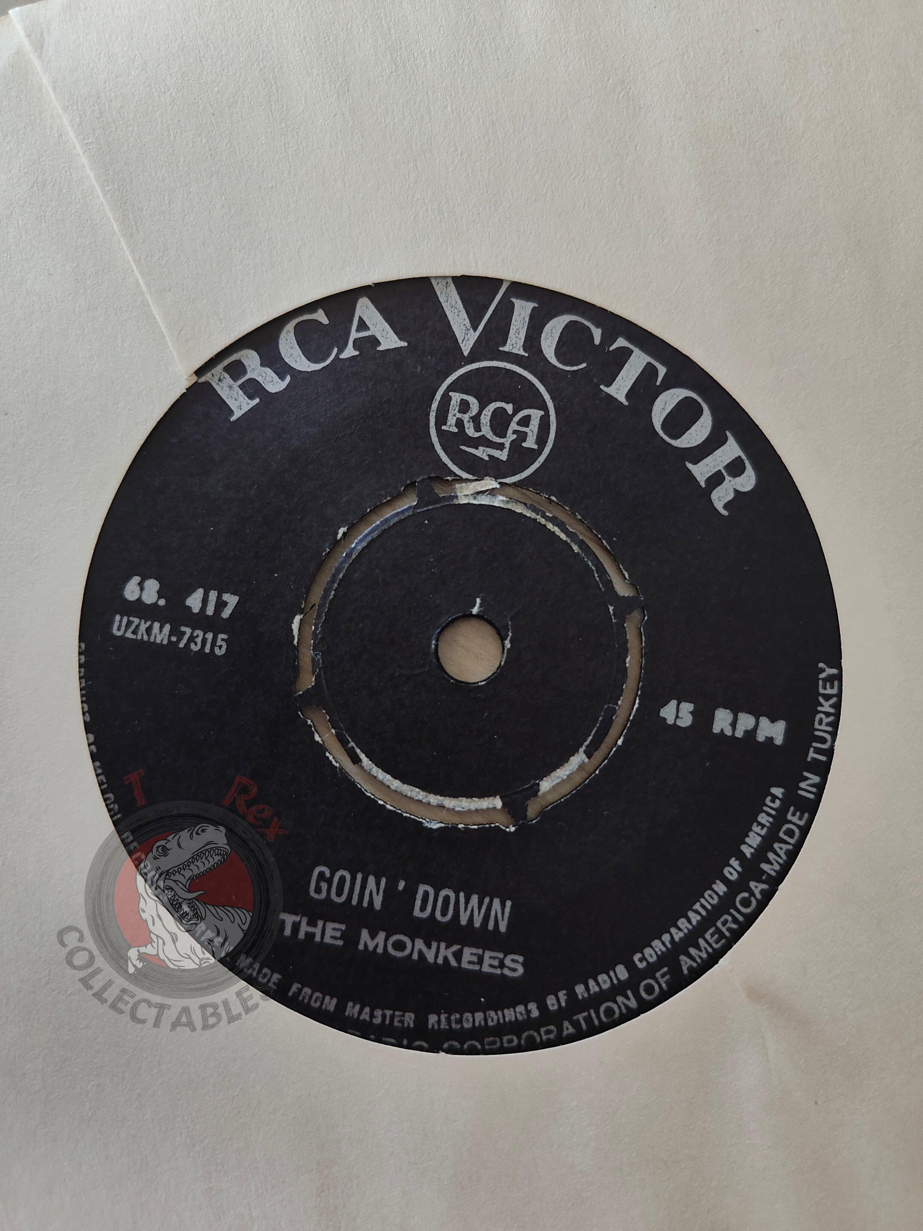 The Monkees – Daydream Believer 7" Turkish Pressing Vinyl Turkey Edition