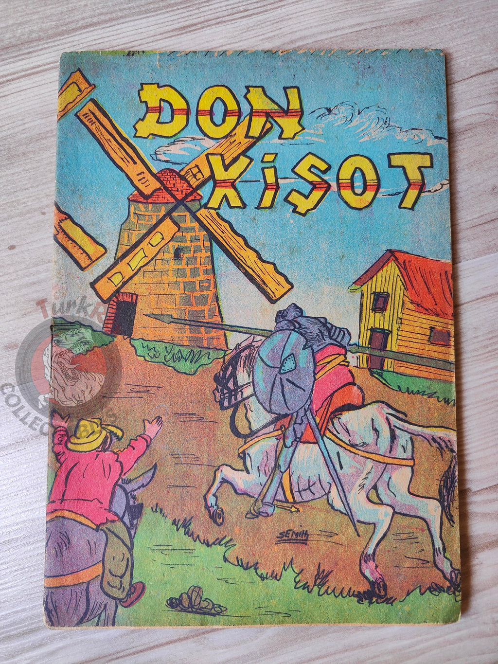 Miguel de Cervantes – Don Quixote 1966 Turkish Book Turkey Illustrated