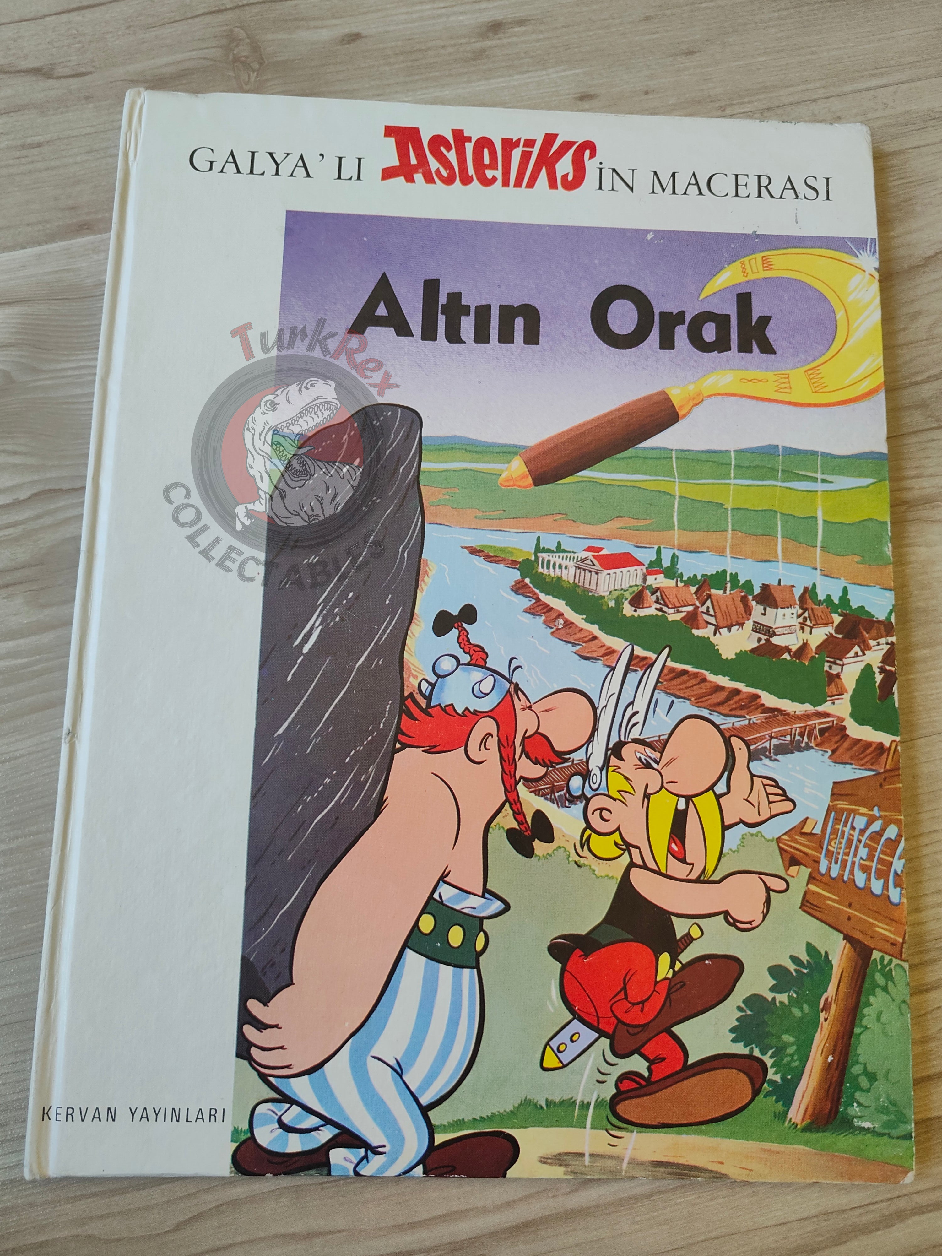 Asterix – Asterix and the Golden Sickle 1977 Turkish Edition Comic Turkey