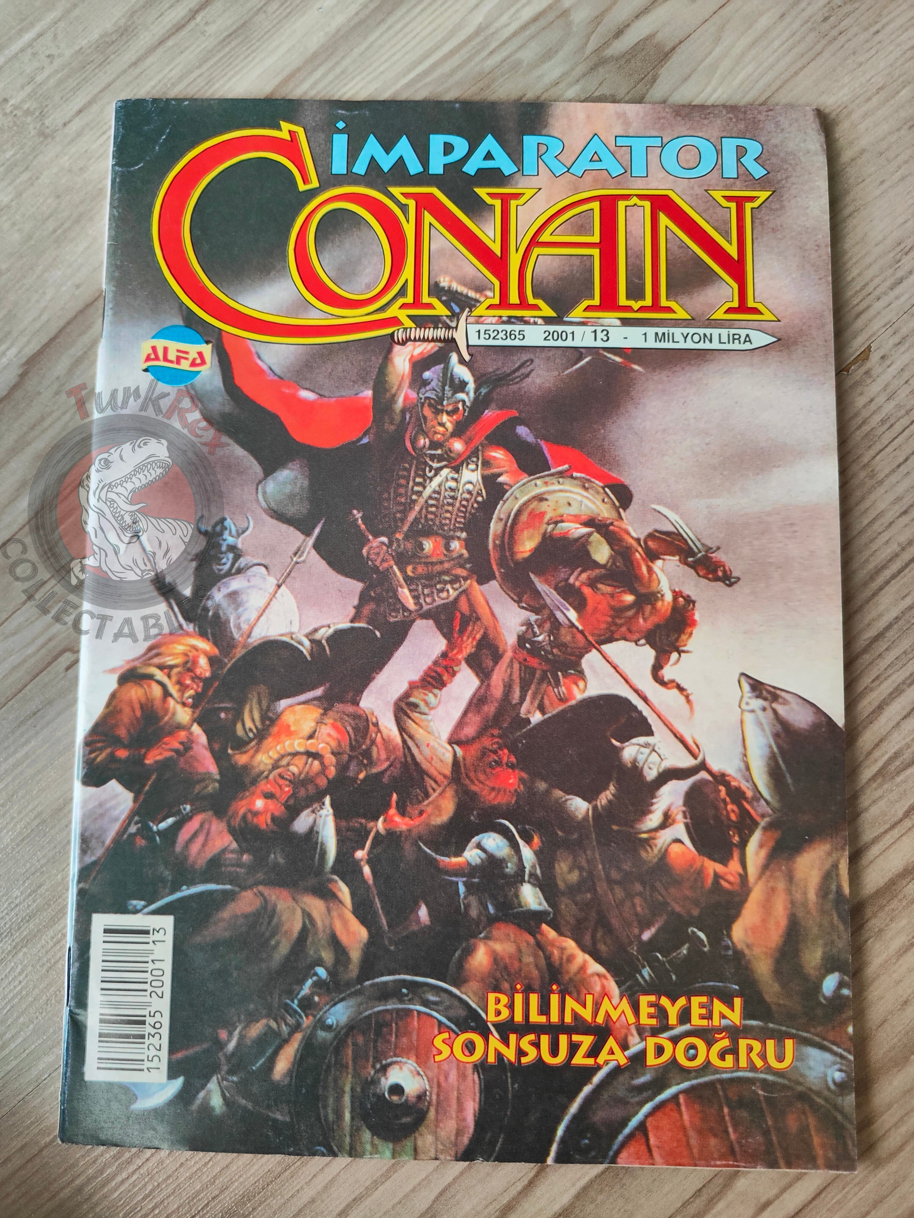 Imparator Conan #13 Conan the Barbarian King Size Annual #7 Turkish Comic Turkey Chris Achilleos