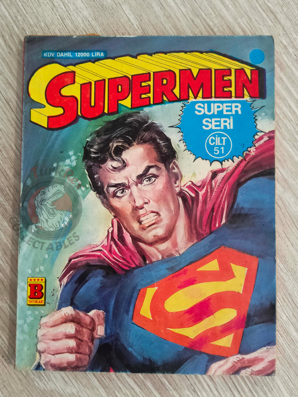 Superman Vol #51 1993 Turkish Comic Turkey #236 #385 #336 Action Comics #655