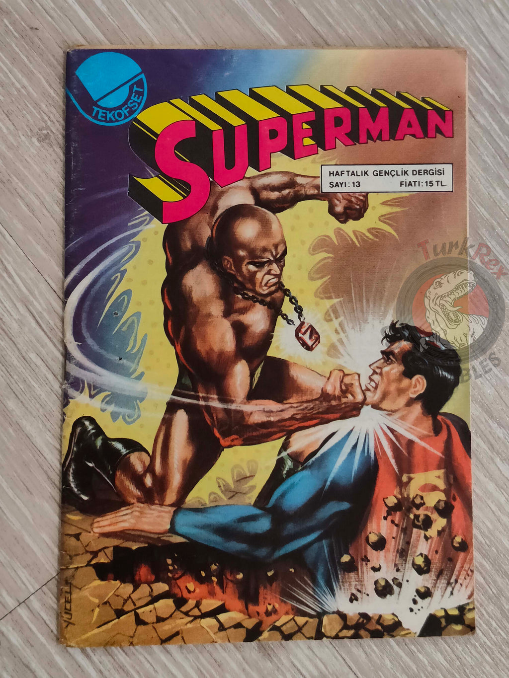 Superman #13 1980 Turkish Comic Turkey #304