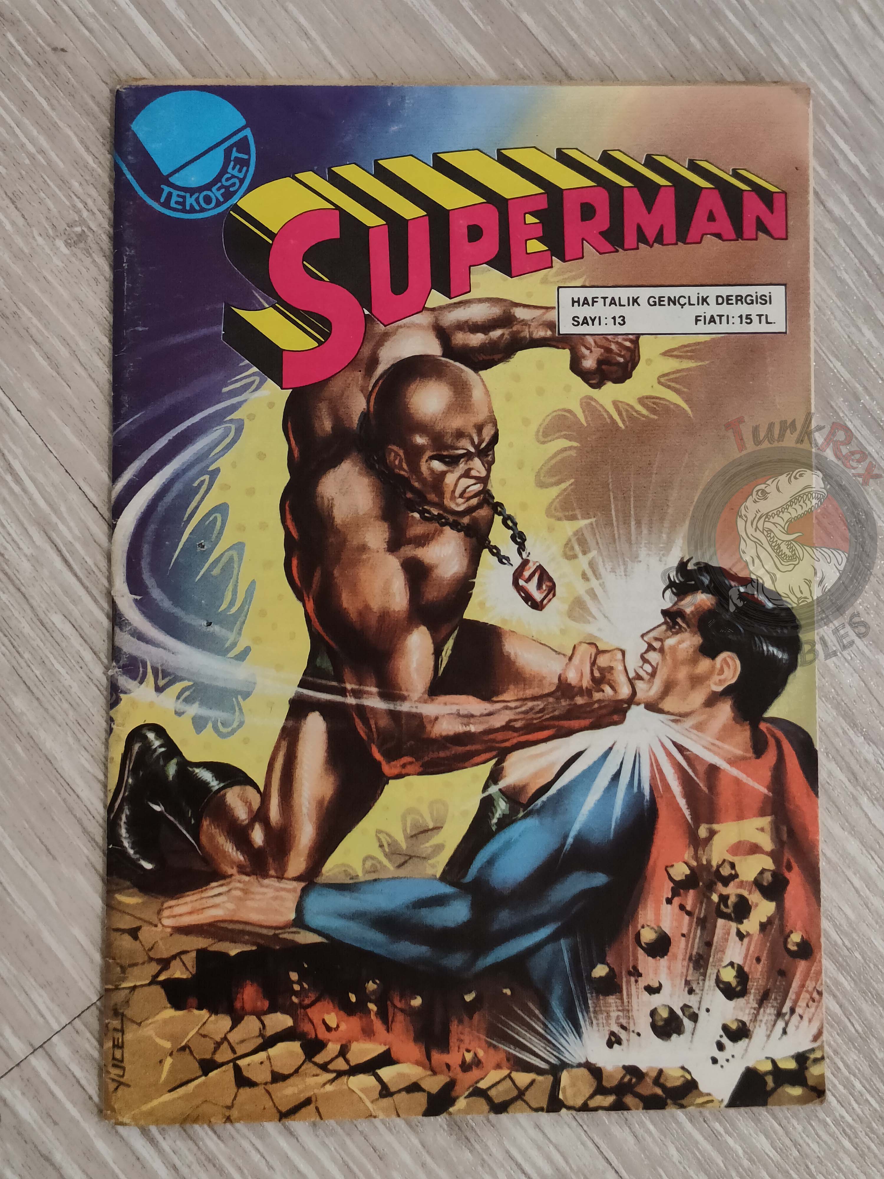 Superman #13 1980 Turkish Comic Turkey #304
