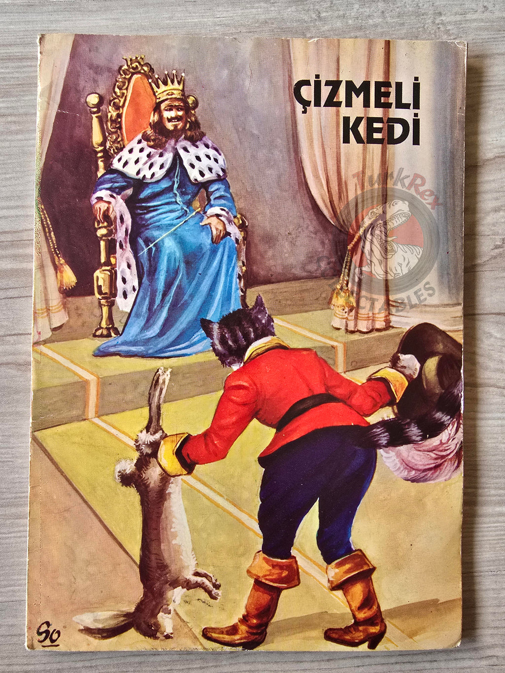 Puss in Boots – Grimm Brothers 1992 Turkish Book Turkey Illustrated