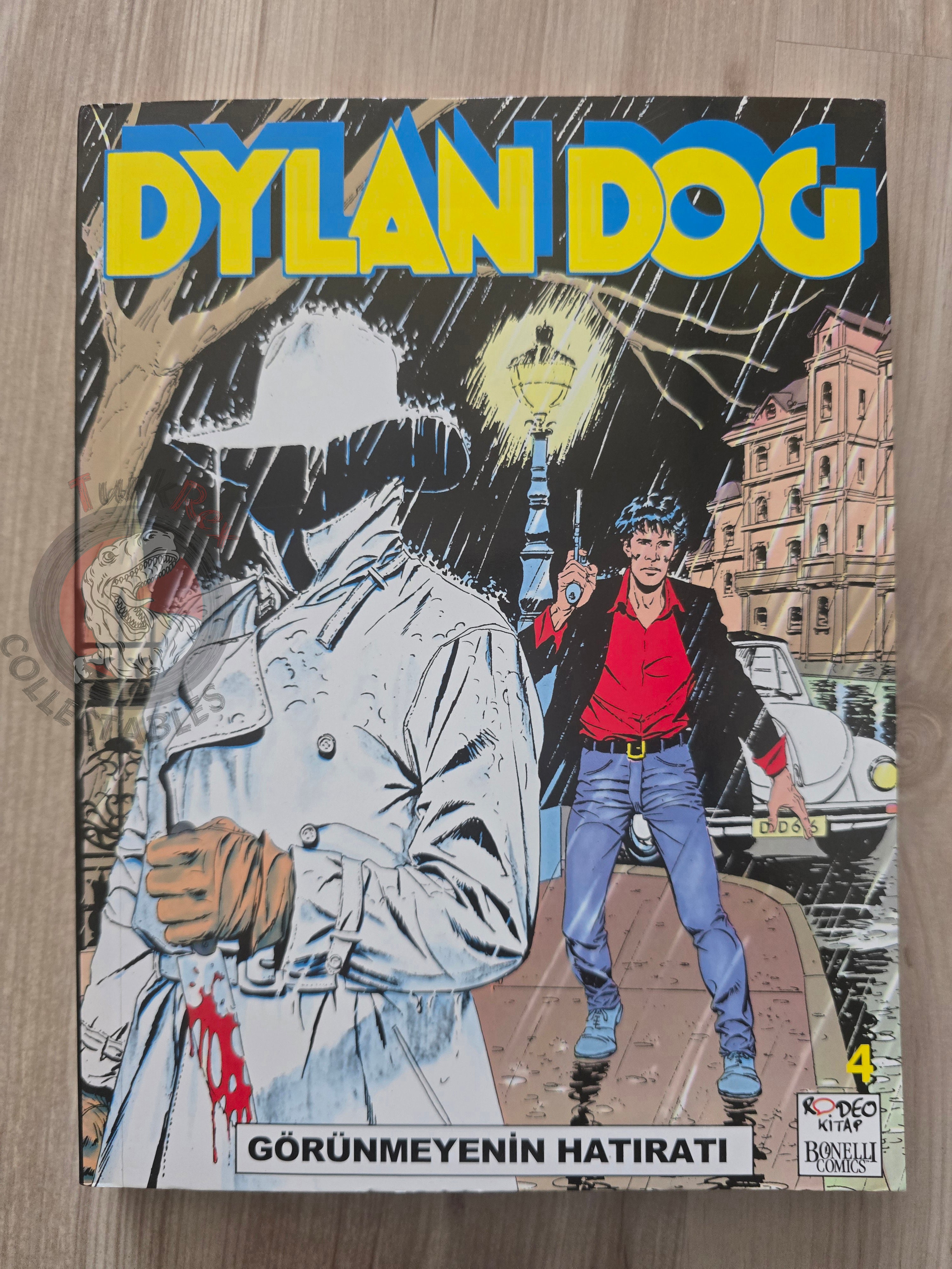 Dylan Dog #4 2003 Turkish Comic Turkey Memorie dall’invisibile #19 #20