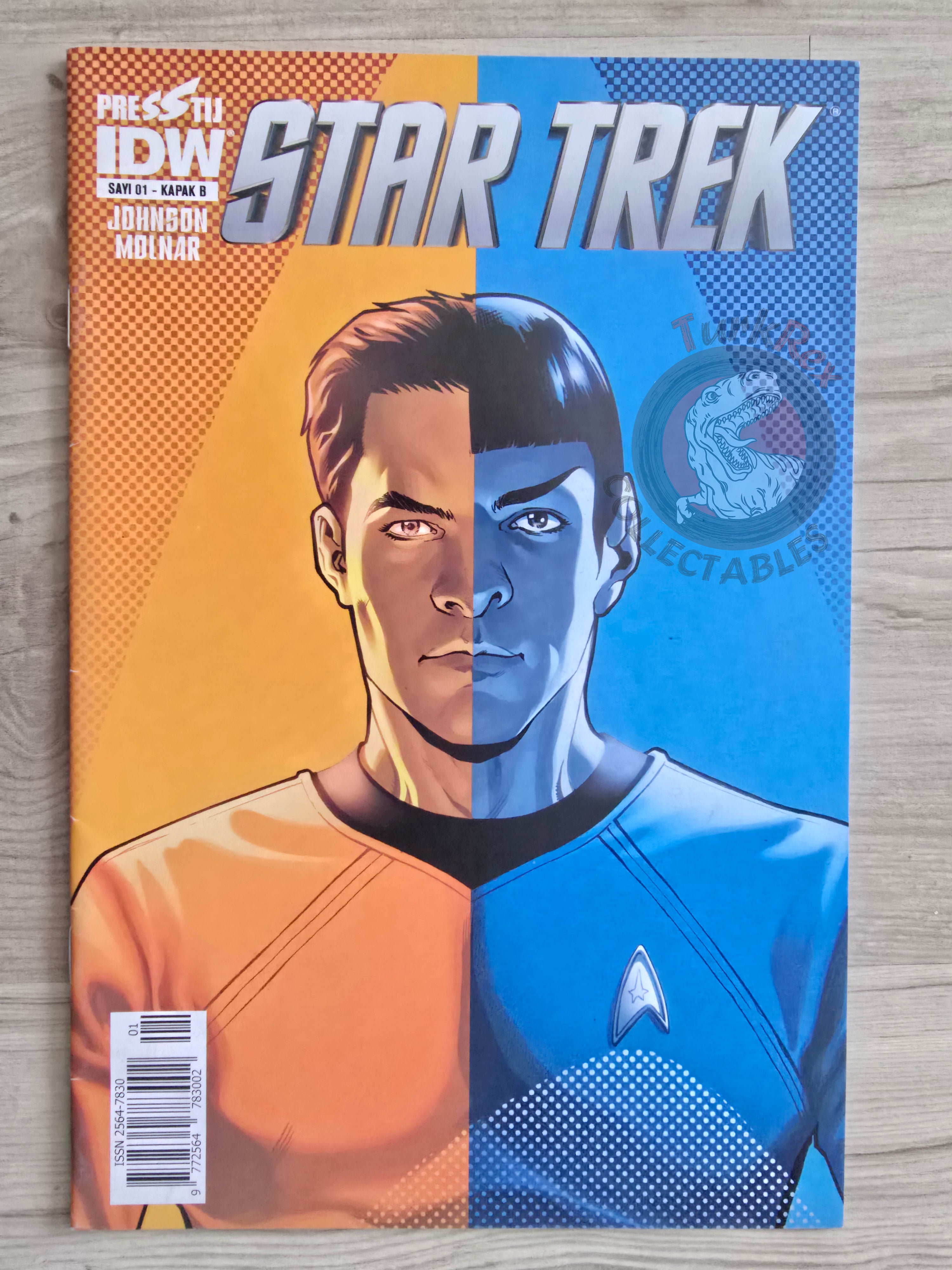 Star Trek #1 2017 Turkish Comic Turkey IDW Publishing B