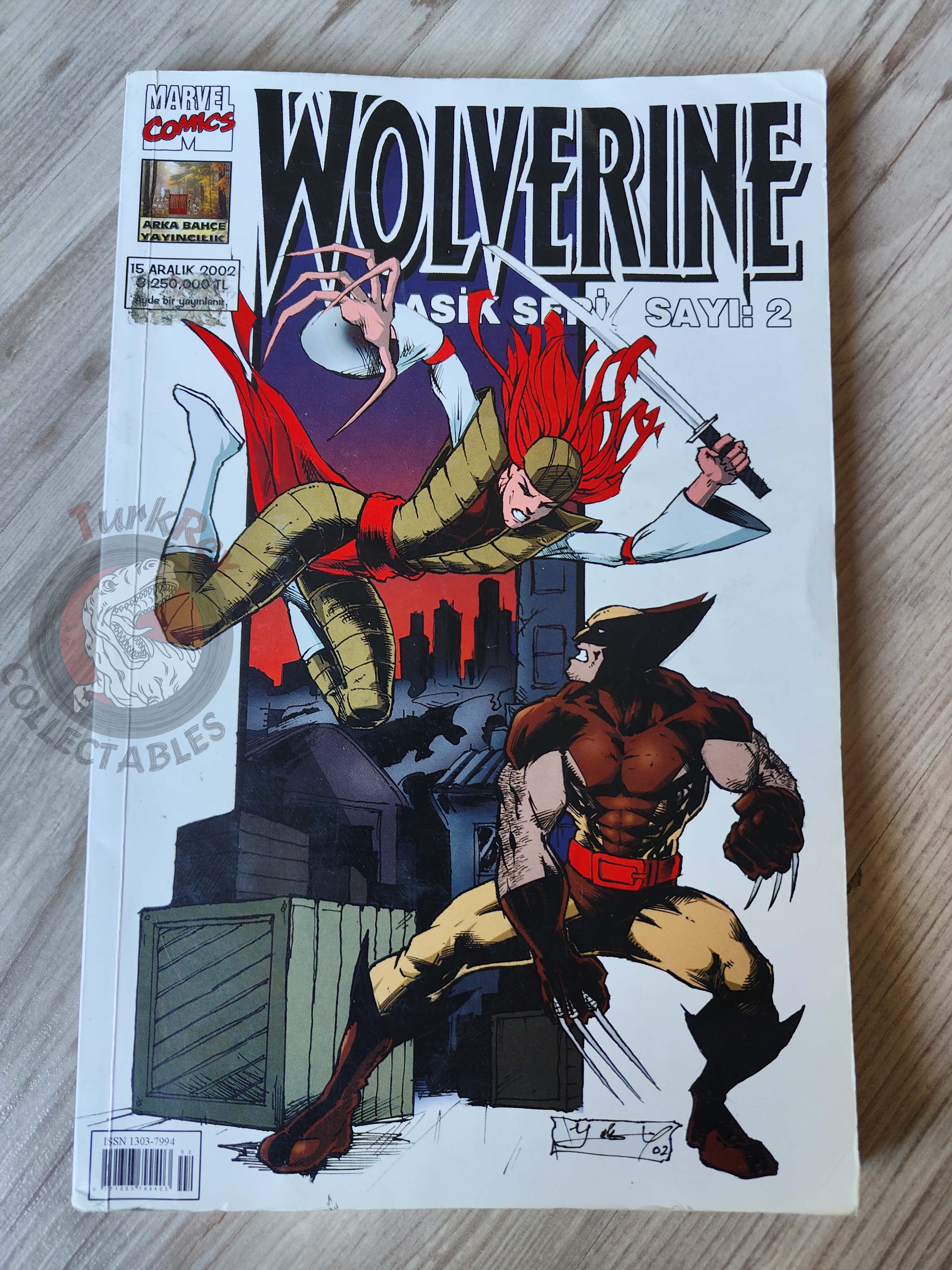 Wolverine #2 2002 Turkish Comic Turkey #28 #29 #30 #31 X-Men