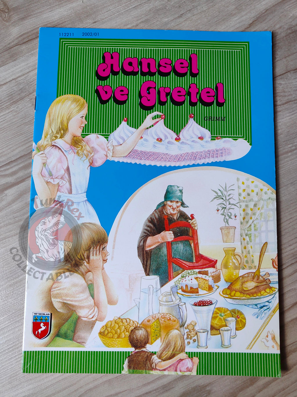 Grimm Brothers –  Hansel and Gretel 2001 Turkish Book Turkey Illustrated