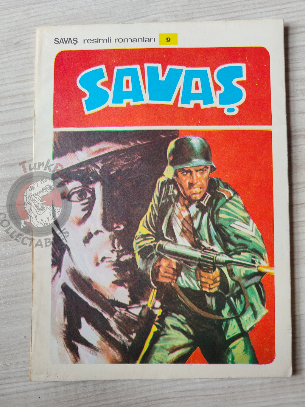 War Picture Library #9 1981 Turkish Comic Turkey WW2 stories