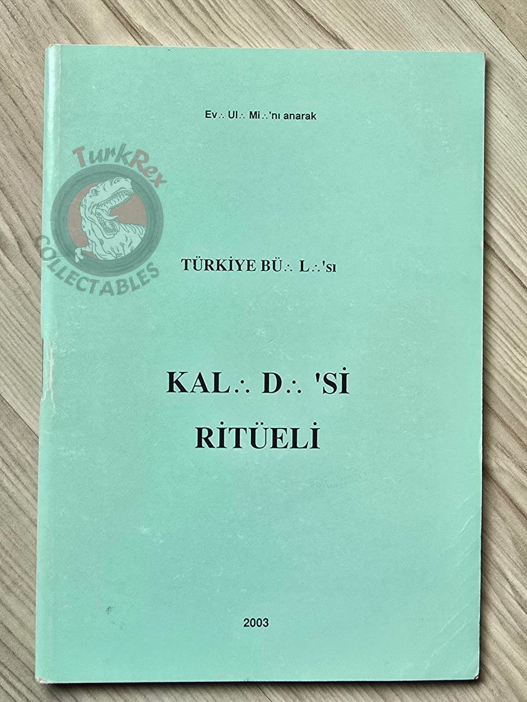 Turkish Freemasonry 2nd Degree Ritual Fellow Craft 2003 Booklet Masonic Masons of Turkey