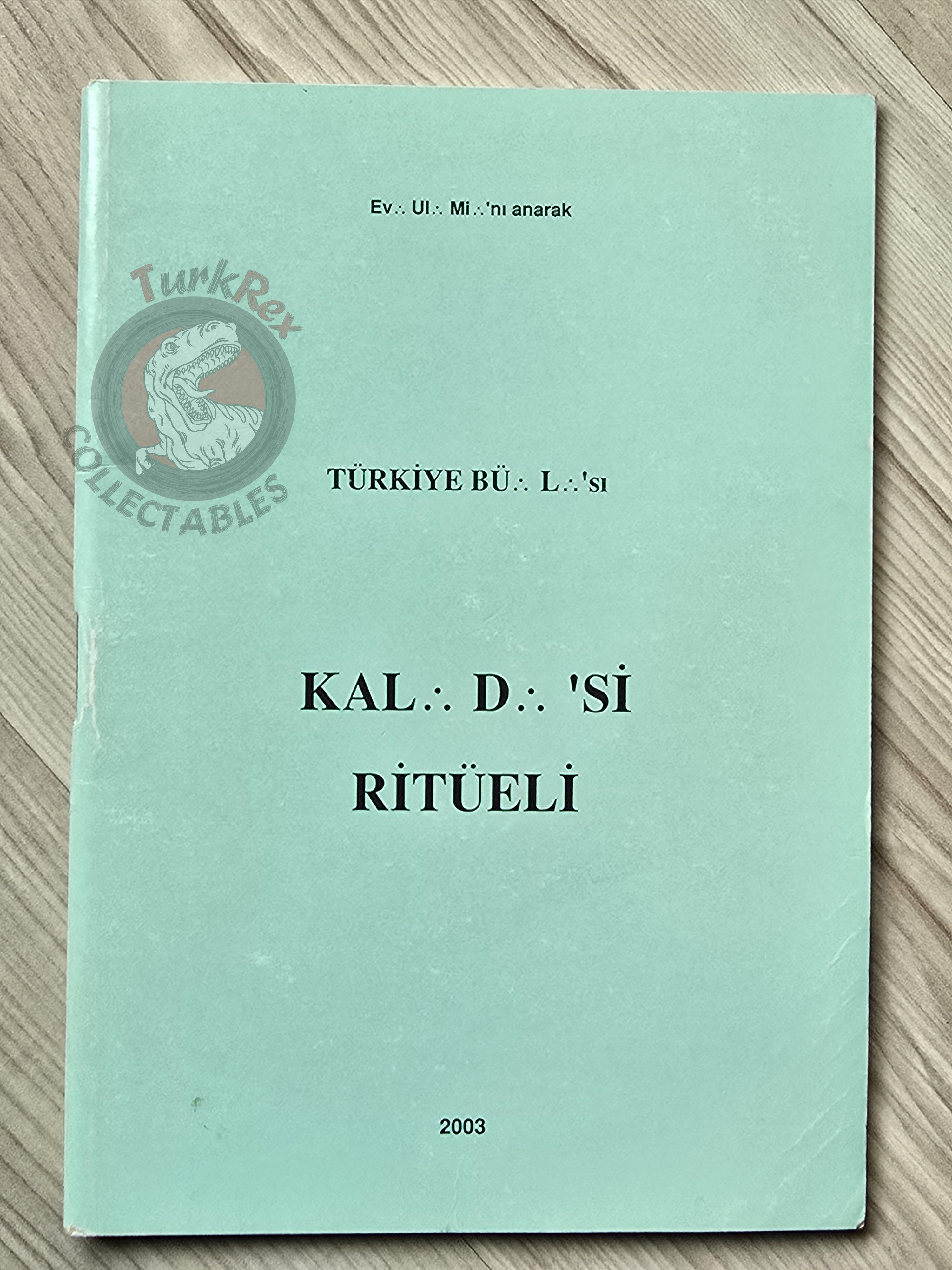 Turkish Freemasonry 2nd Degree Ritual Fellow Craft 2003 Booklet Masonic Masons of Turkey