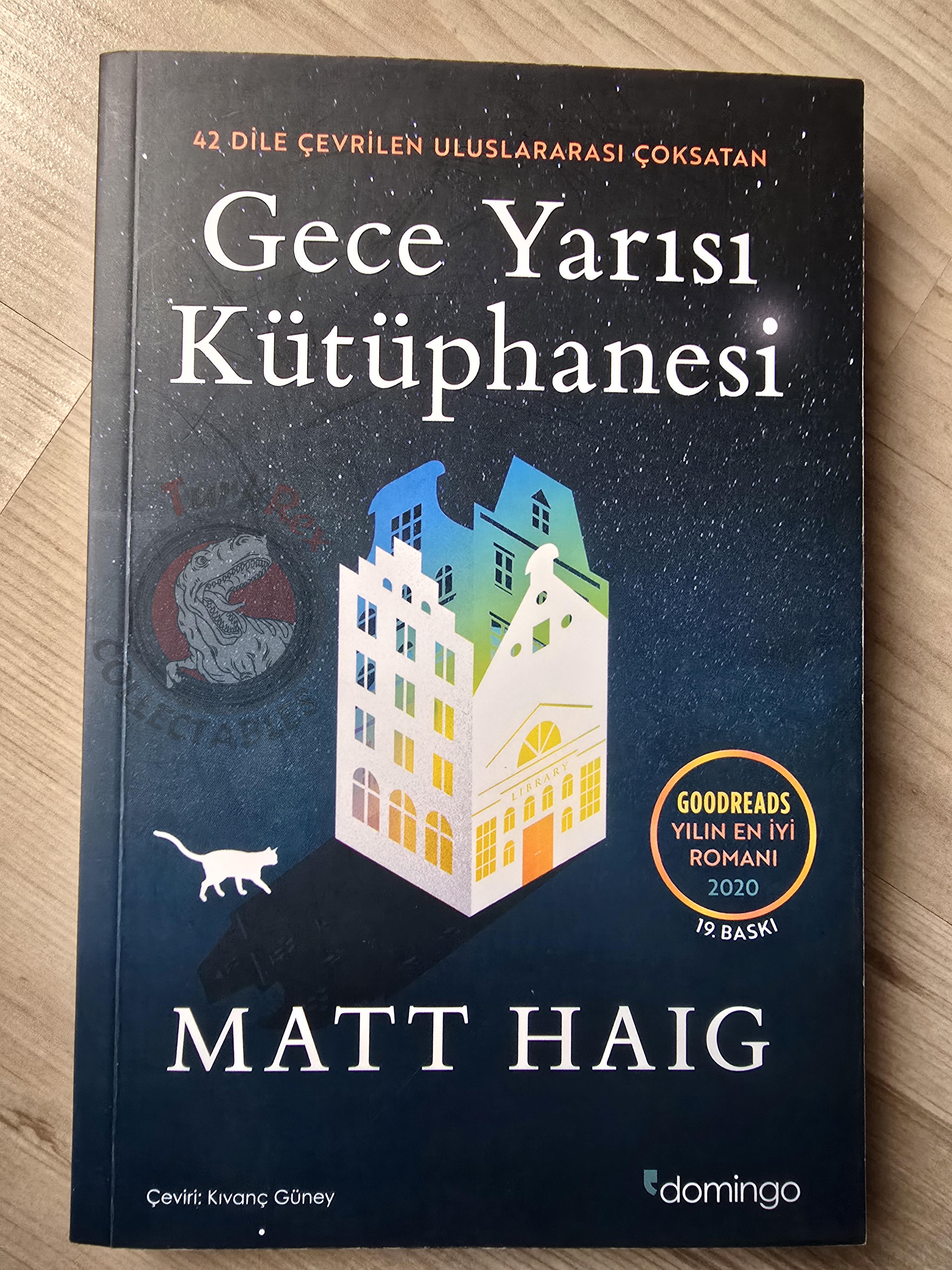 Matt Haig – The Midnight Library 2023 Turkish Book Turkey