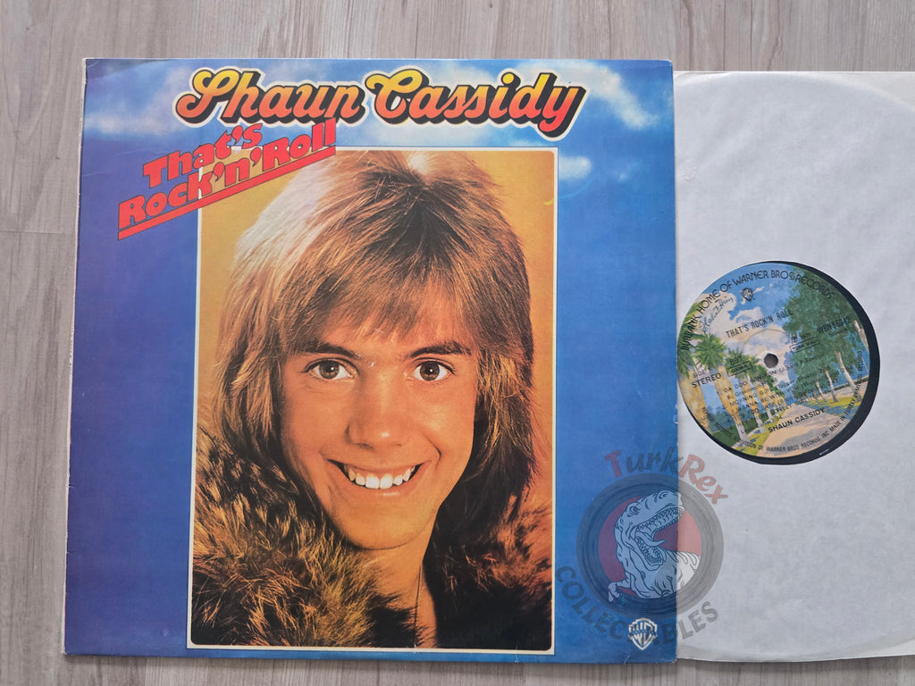 Shaun Cassidy – That's Rock 'N' Roll Turkish Pressing Vinyl Turkey Edition