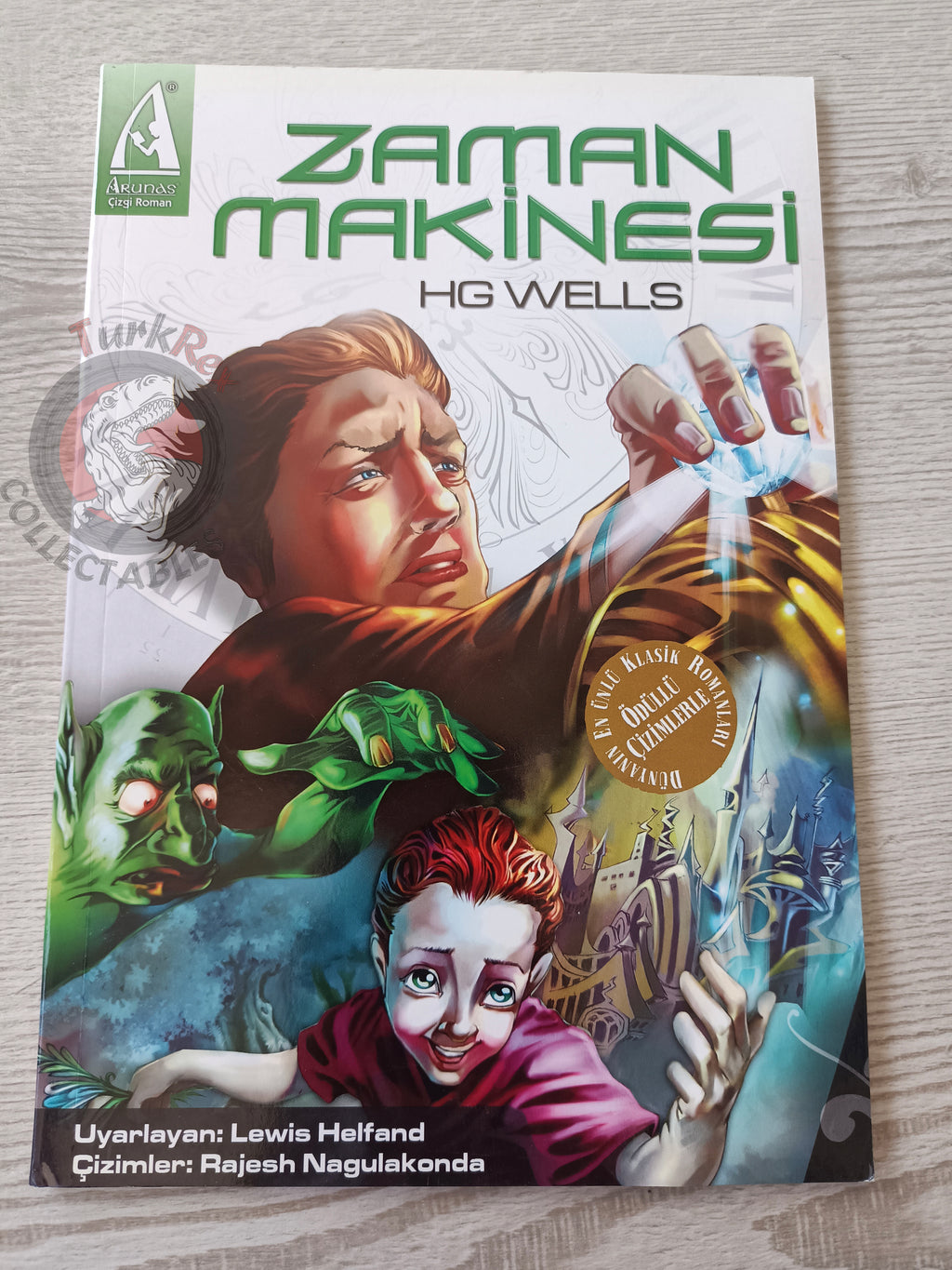 The Time Machine – H. G. Wells Turkish Comic Turkey Campfire Classics