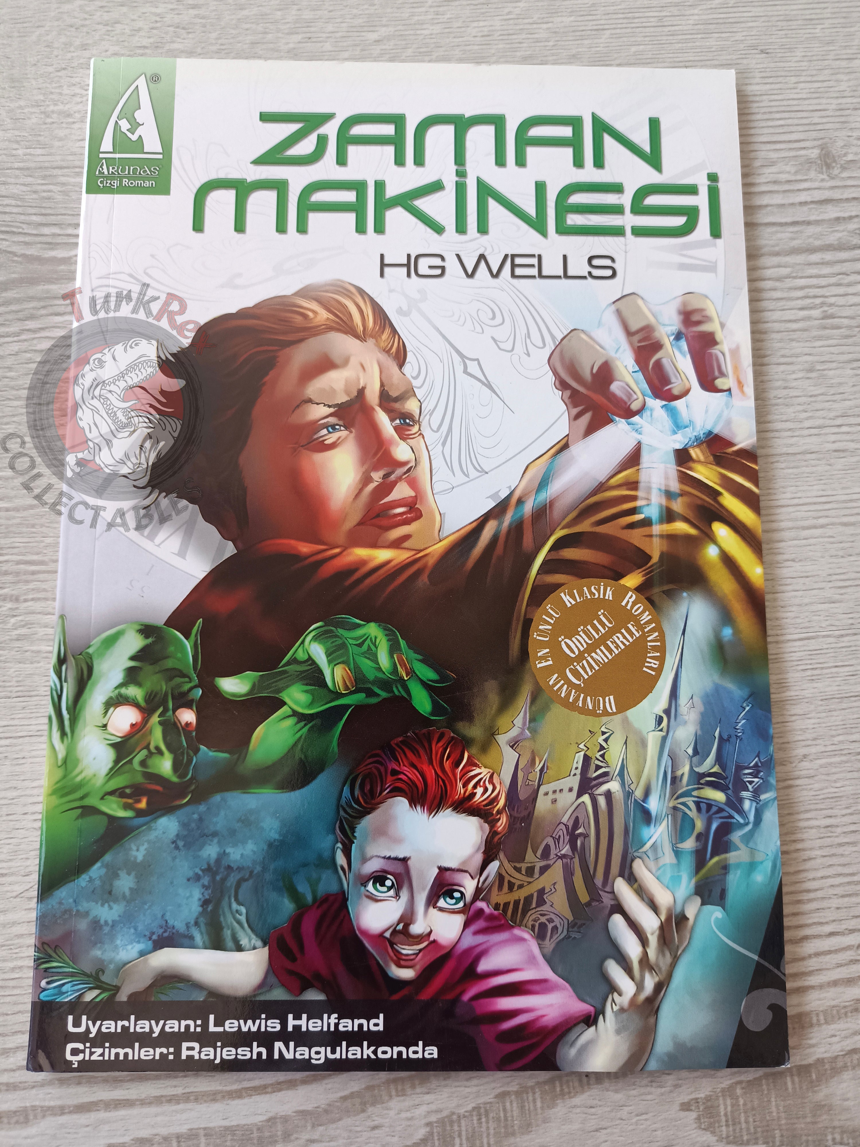 The Time Machine – H. G. Wells Turkish Comic Turkey Campfire Classics