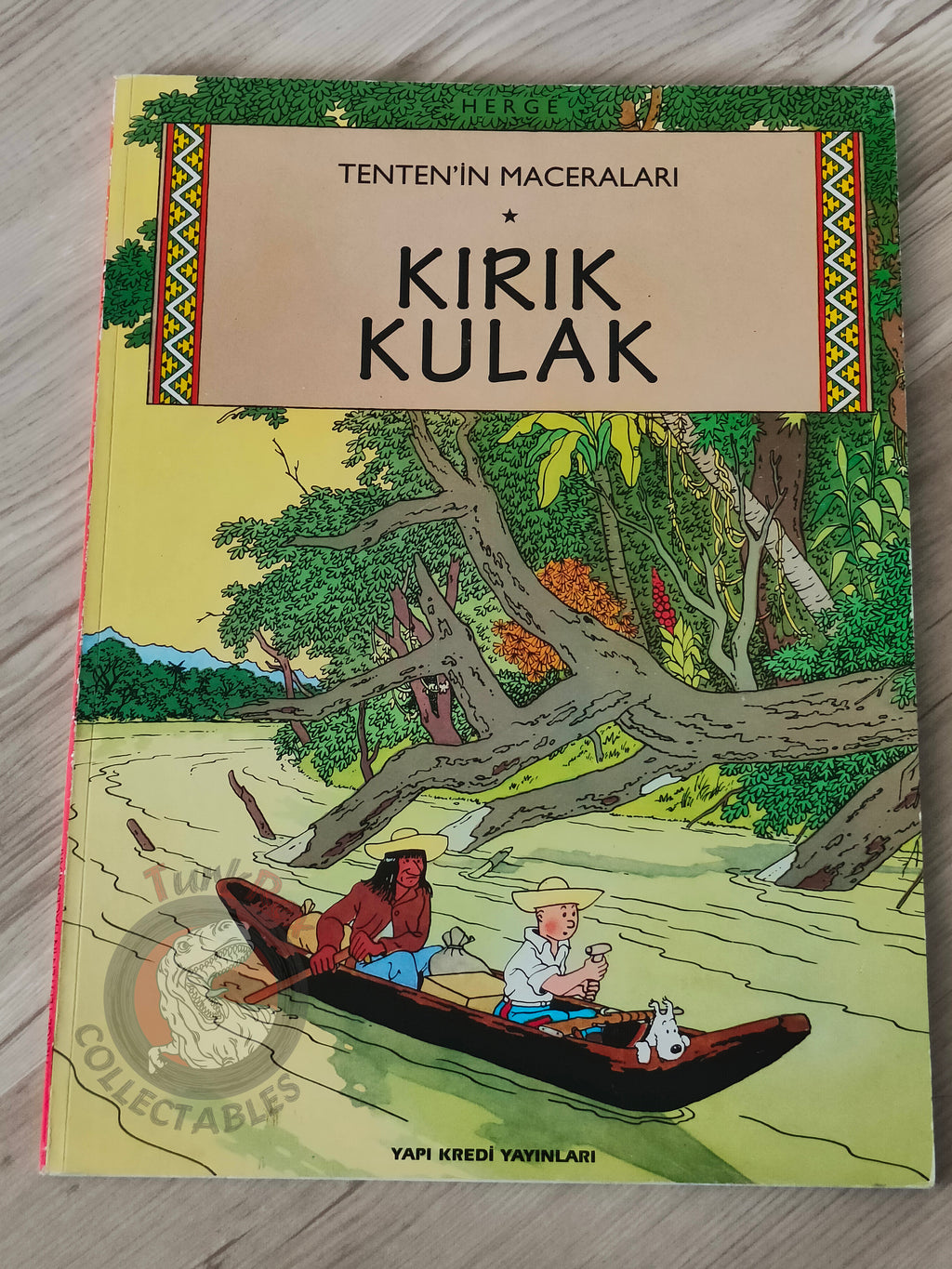 Tintin – The Broken Ear 1997 Turkish Edition Comic Turkey 1st YKY