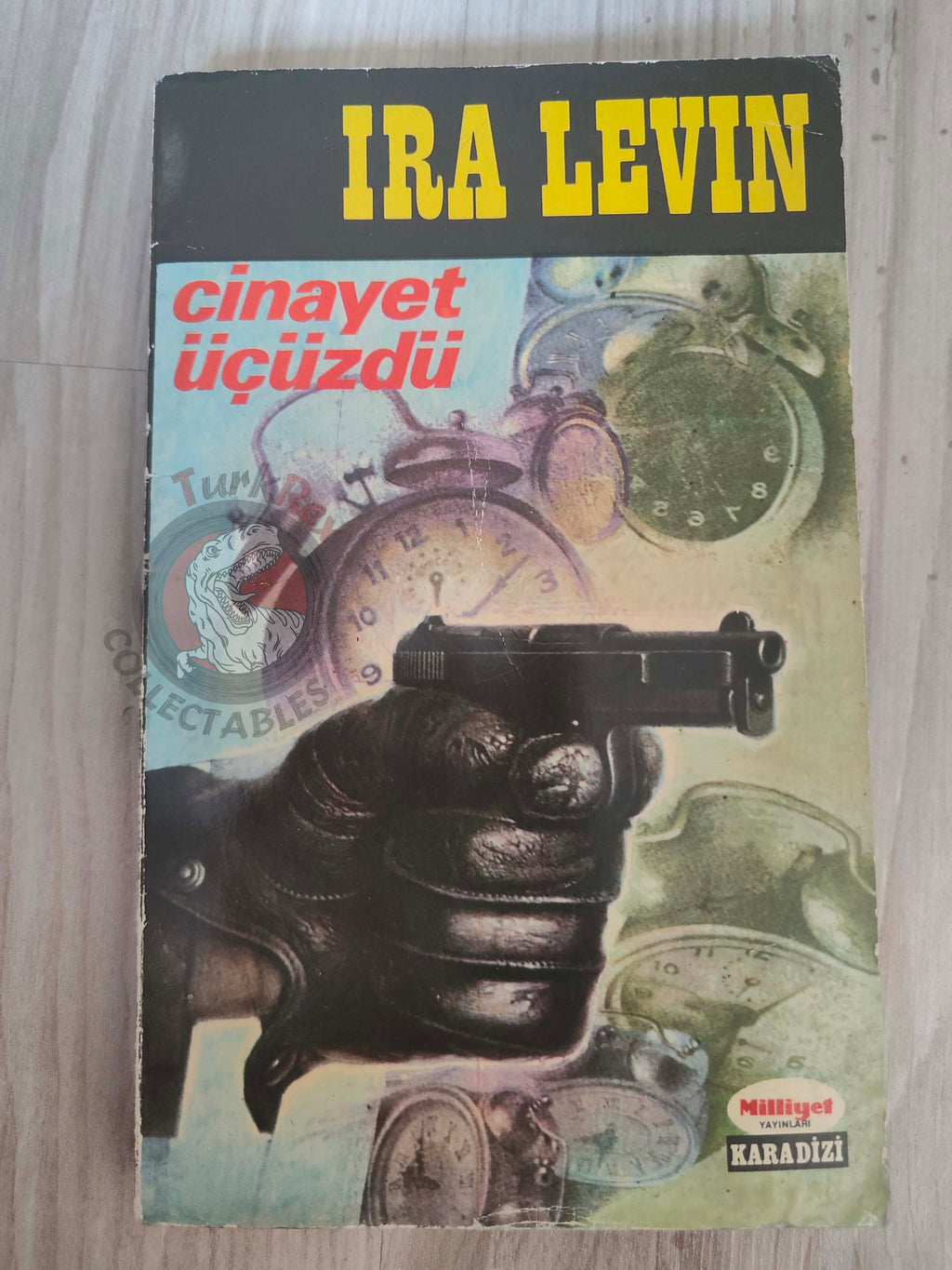 Ira Levin – A Kiss Before Dying 1971 1st Turkish Book Turkey