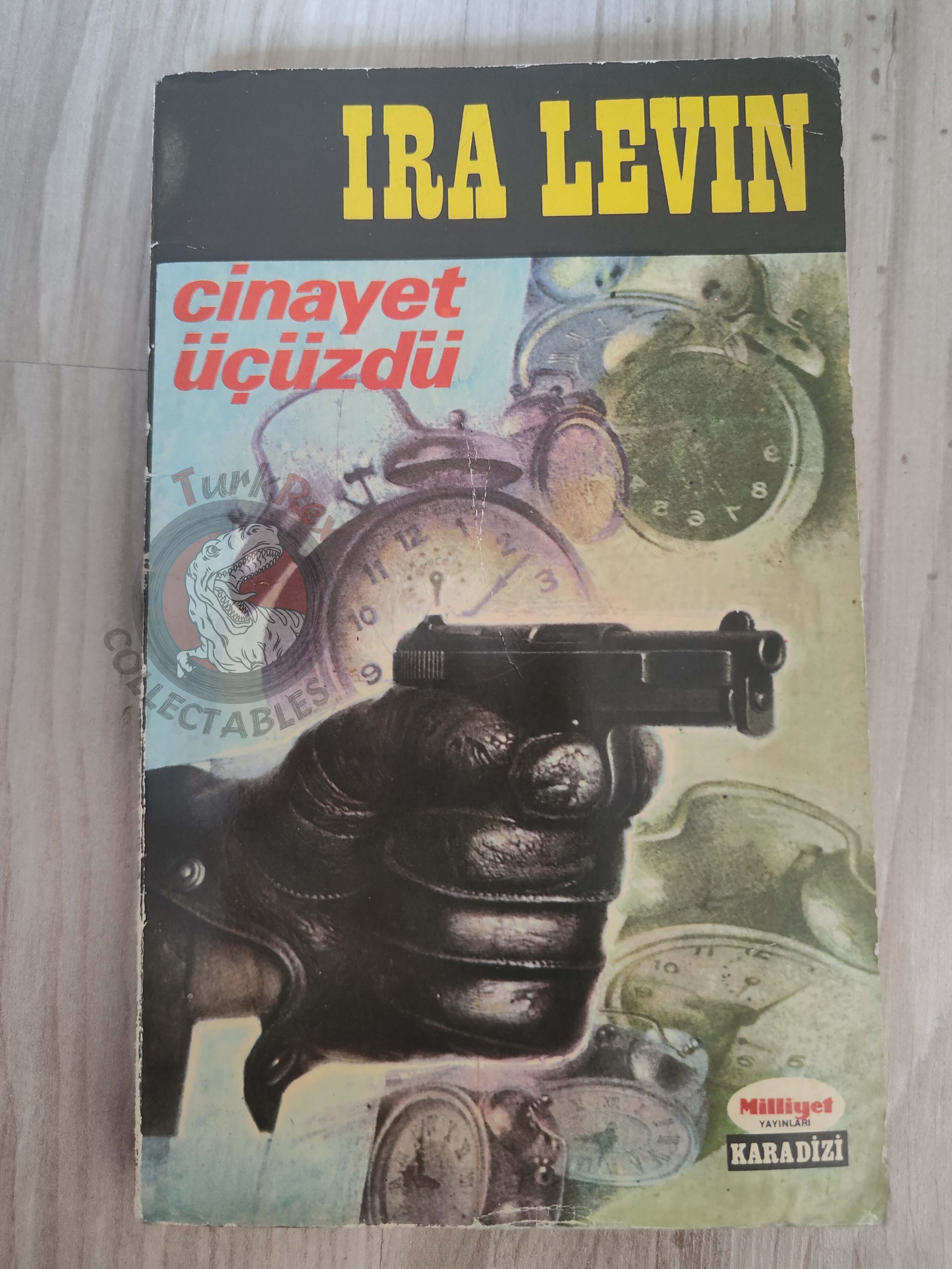 Ira Levin – A Kiss Before Dying 1971 1st Turkish Book Turkey