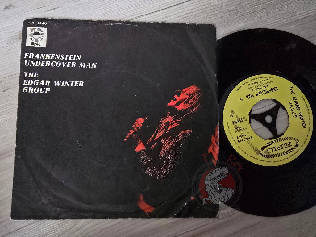 The Edgar Winter Group – Frankenstein 7" Turkish Pressing Vinyl Turkey Edition