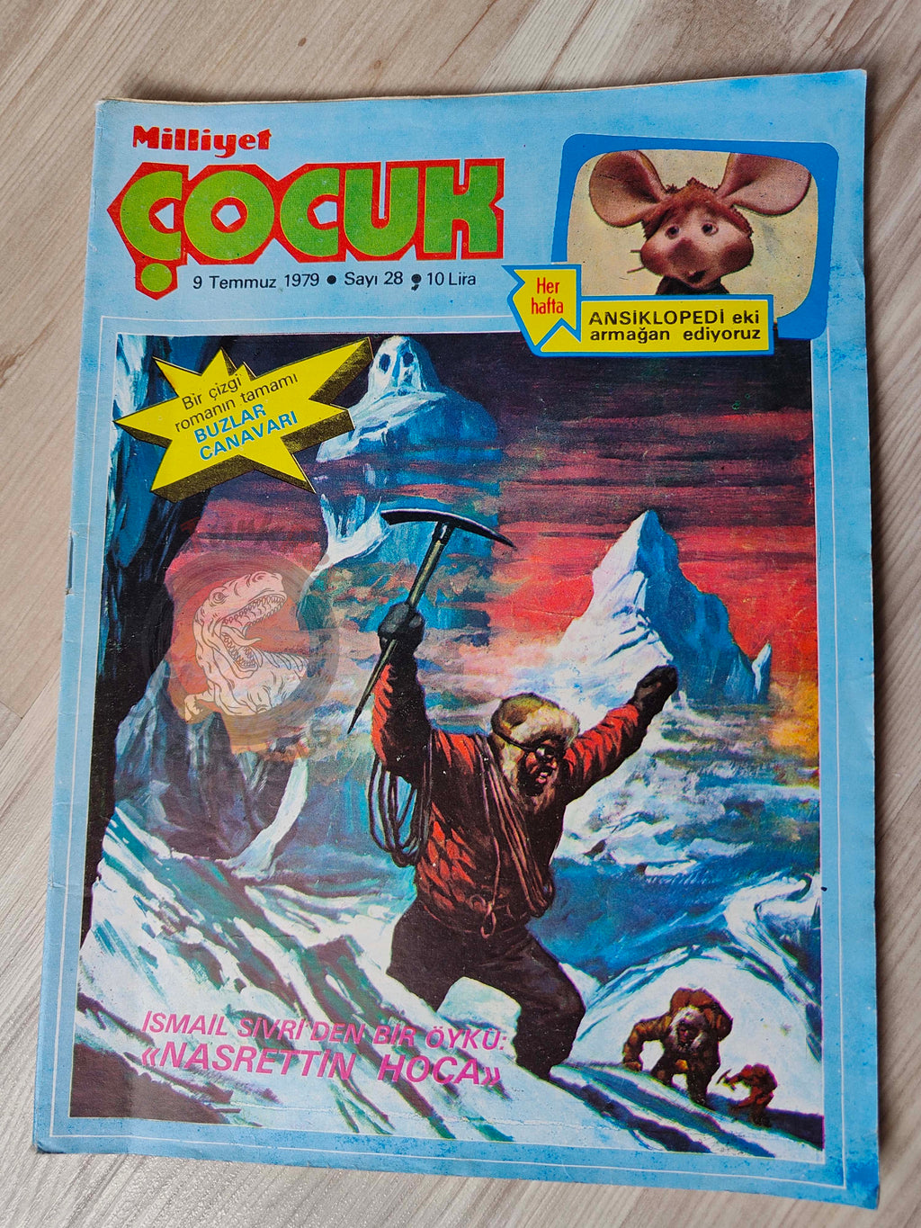 Milliyet Çocuk #28 1979 Turkish Comic Turkey Joyas Literarias Juveniles #65 Jules Verne