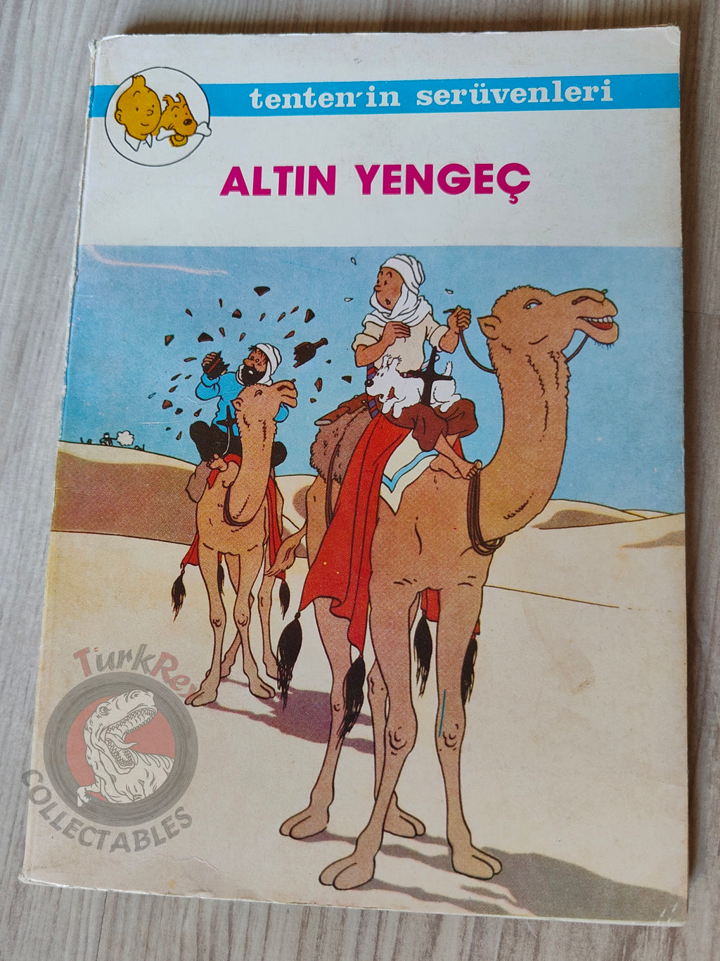 Tintin – The Crab with the Golden Claws mid 1980s Turkish Edition Comic Turkey 1