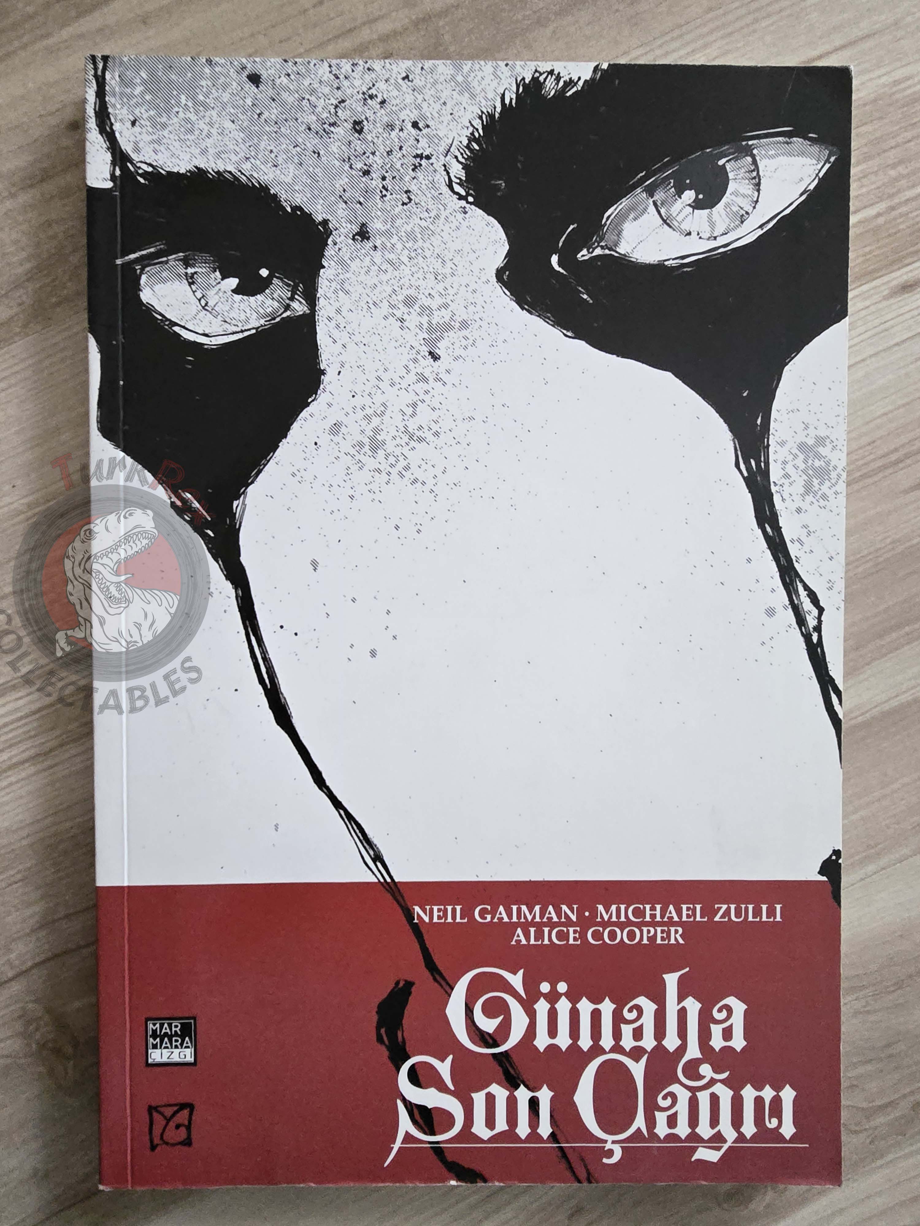 The Last Temptation - Neil Gaiman Alice Cooper Turkish Comic Turkey 2015