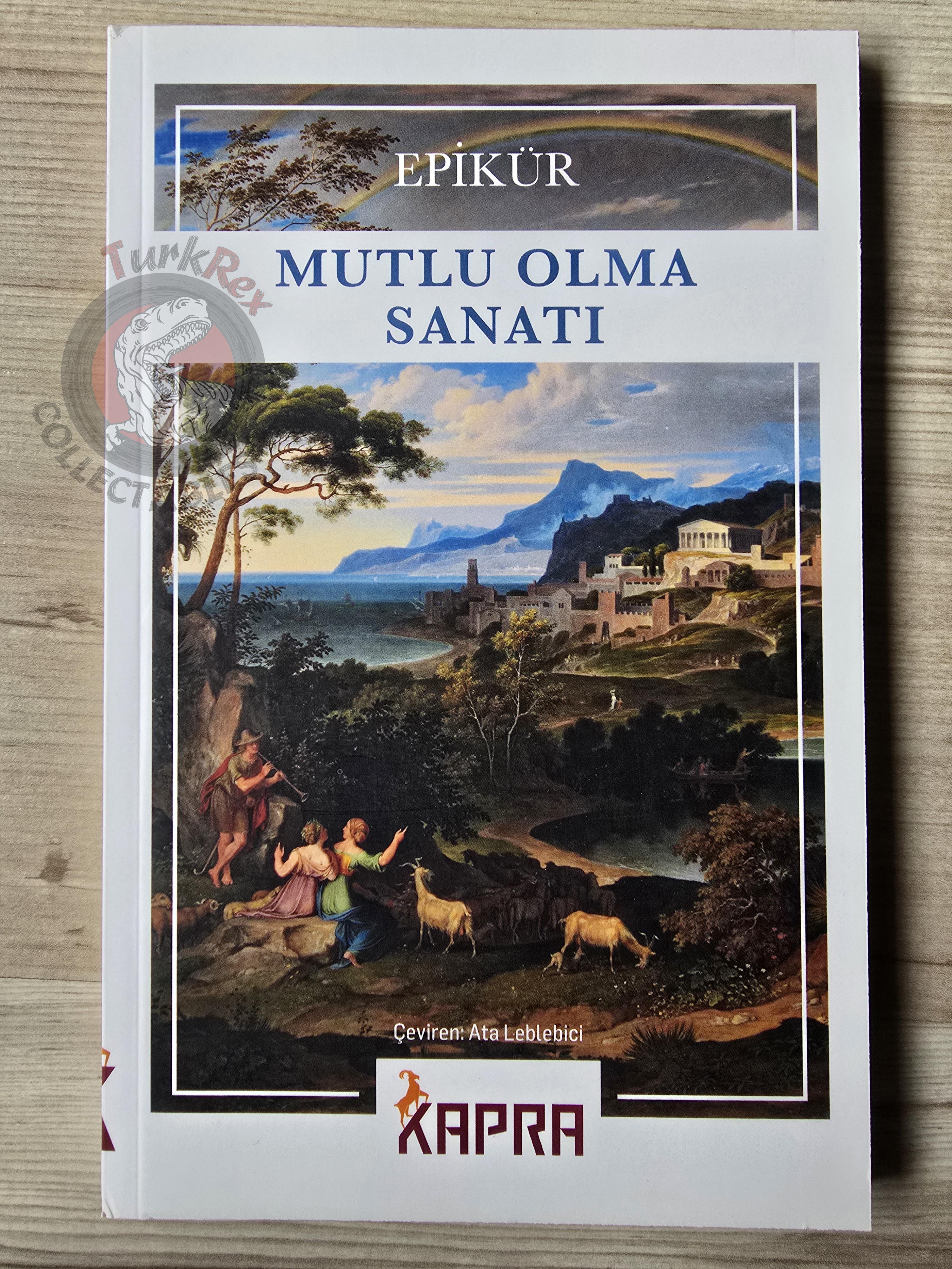 Epicurus – The Art of Happiness 2021 Turkish Book Turkey