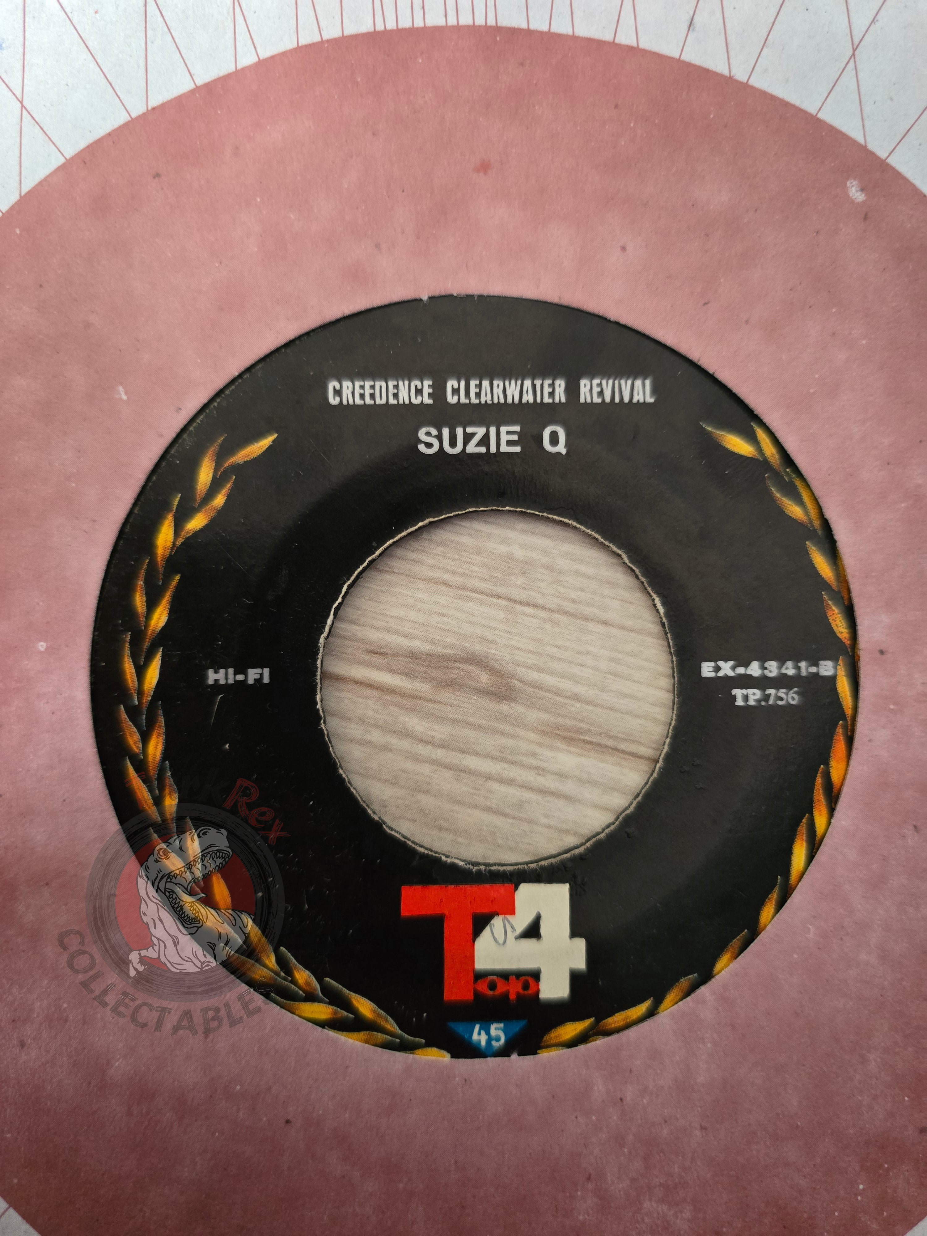 Creedence Clearwater Revival – Suzie Q 7" Iran Pressing Vinyl Iranian Edition