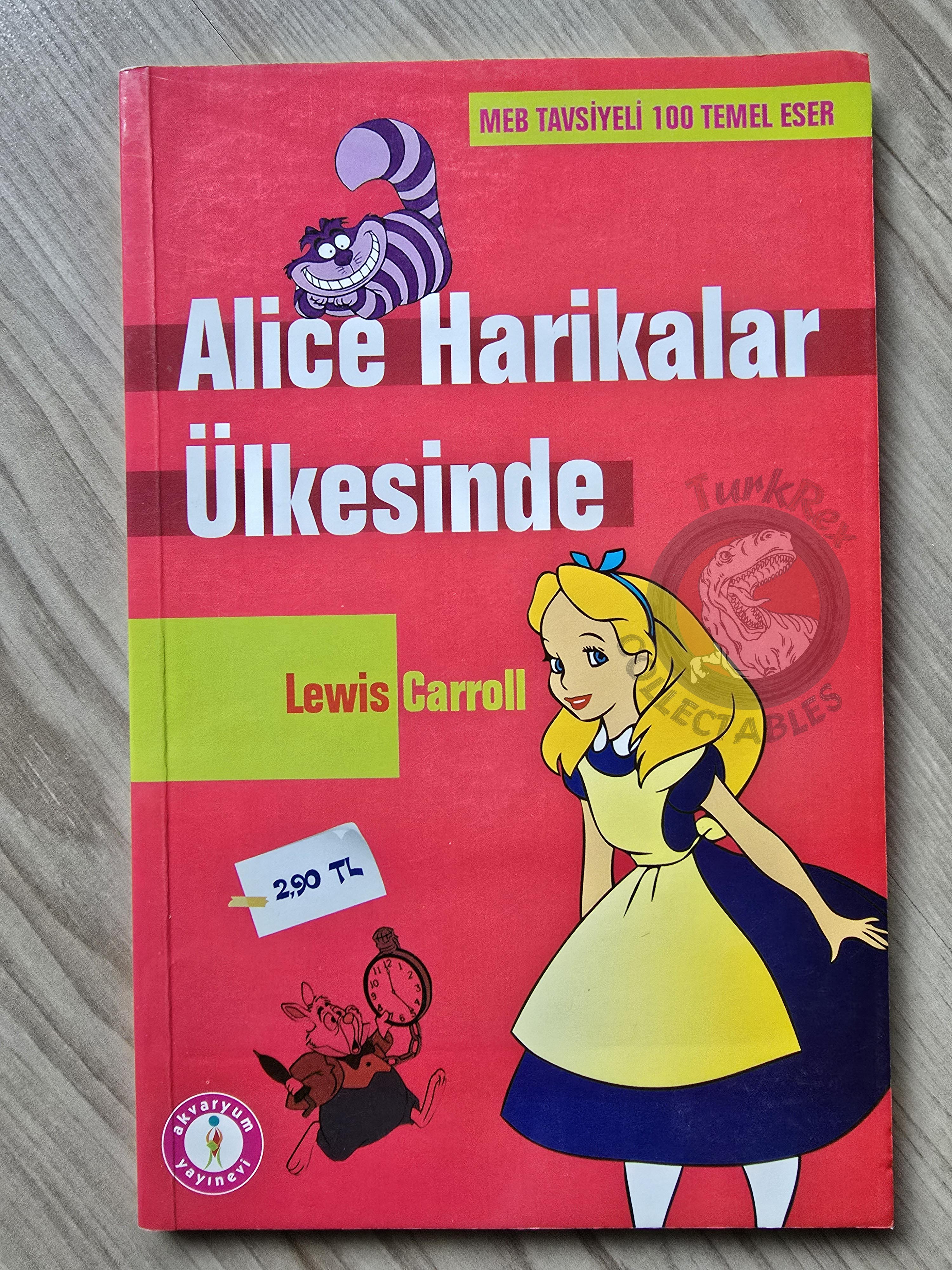 Lewis Carroll – Alice in Wonderland 2011 Turkish Book Turkey 1
