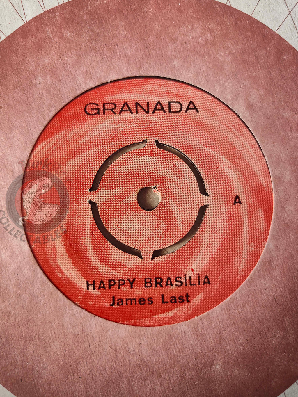 James Last – Happy Brasilia 7" Turkish Pressing Vinyl Turkey Edition