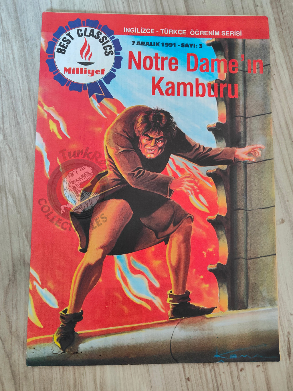 The Hunchback of Notre Dame  – Victor Hugo Turkish Comic Turkey Classics Illustrated