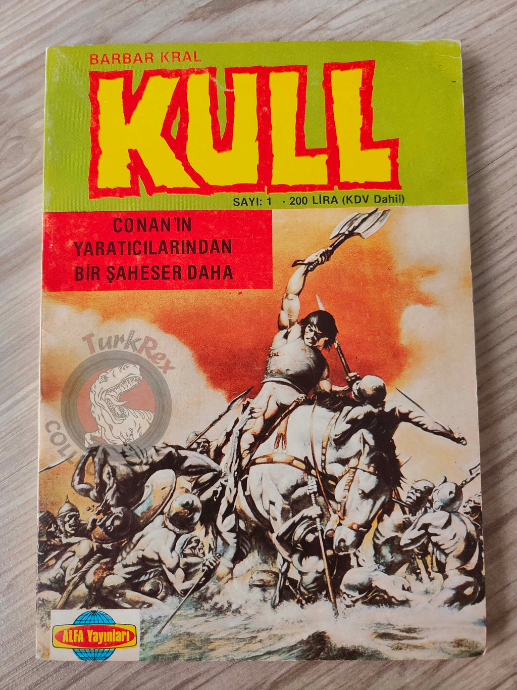 Kull the Conqueror #1 1985 Turkish Comic Turkey #2 Bizarre Adventures #26 SSOC #55
