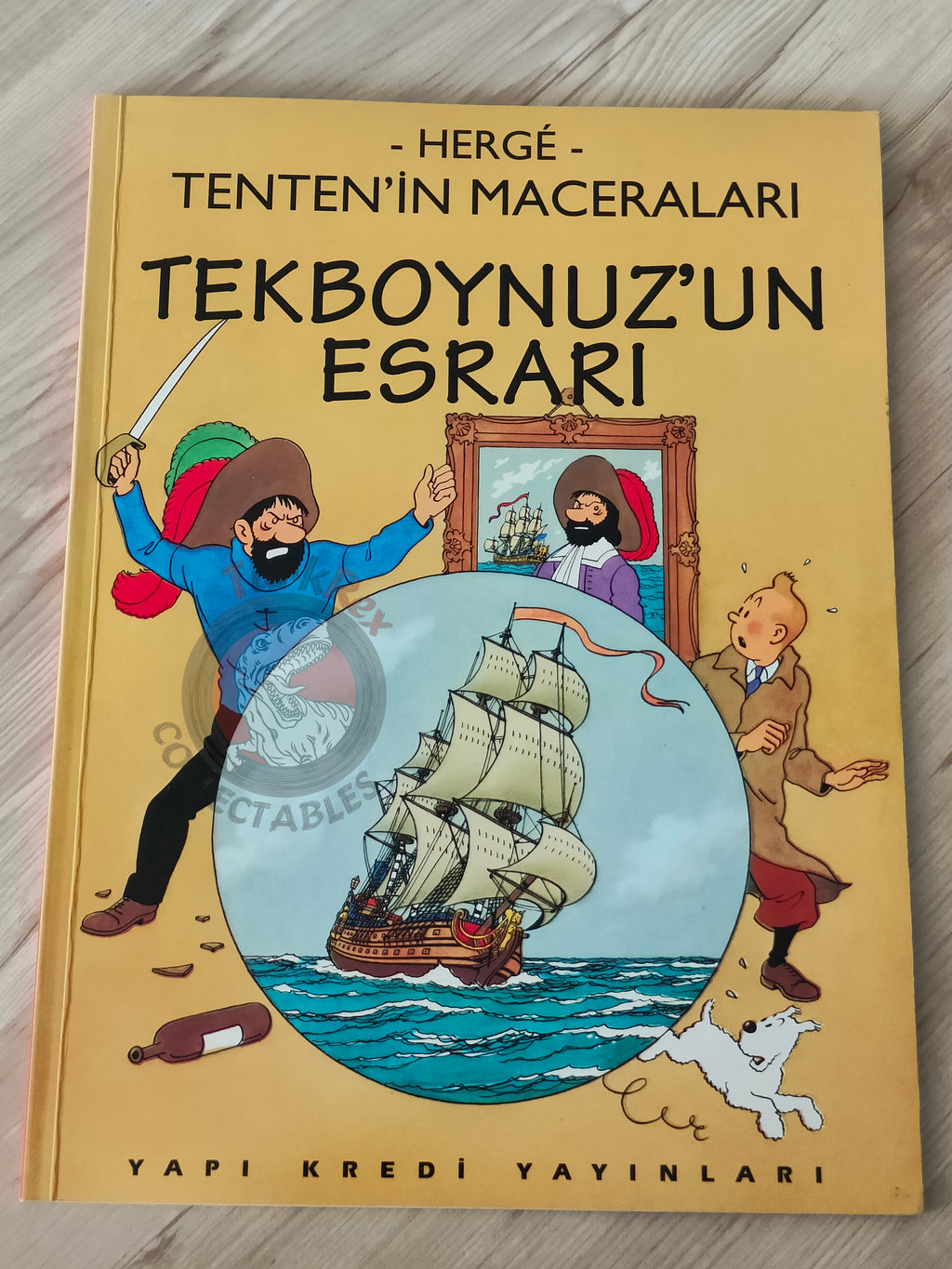 Tintin – The Secret of the Unicorn 1995 Turkish Edition Comic Turkey 1st YKY