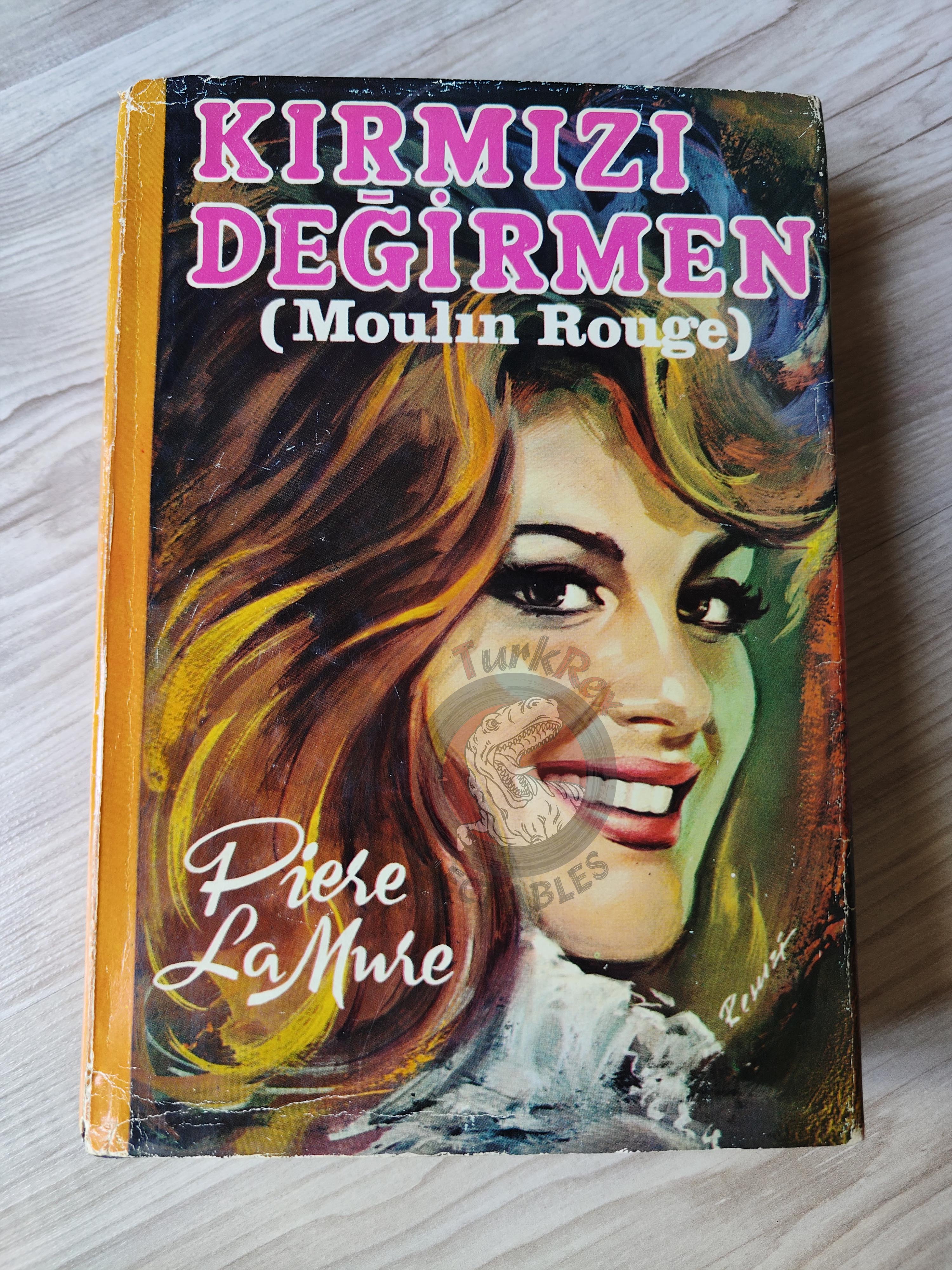 Pierre La Mure – Moulin Rouge 1960 Turkish Book Turkey