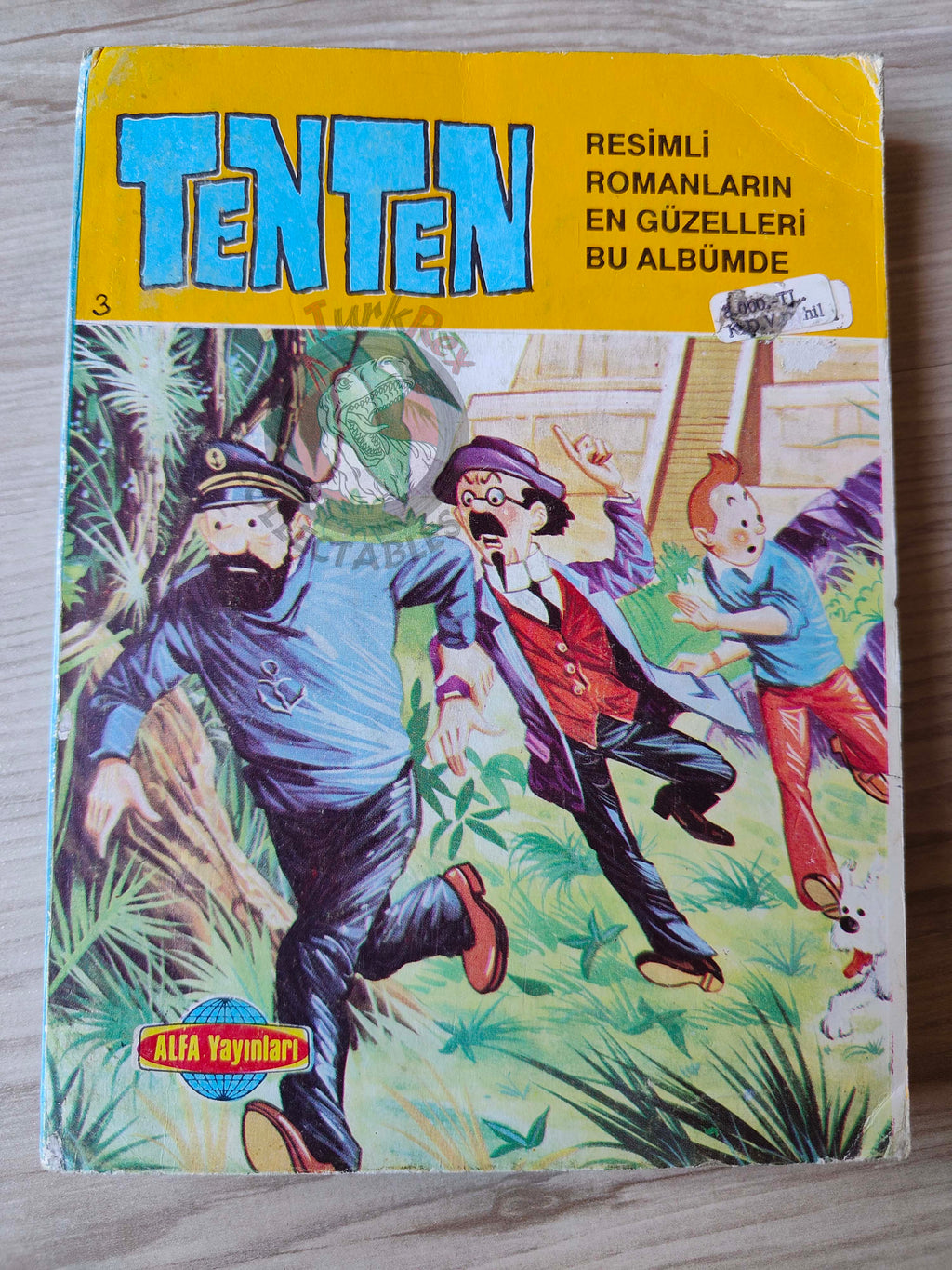 Tintin – King Ottokar’s Sceptre & The Black Island late 1980s Turkish Edition Comic Turkey