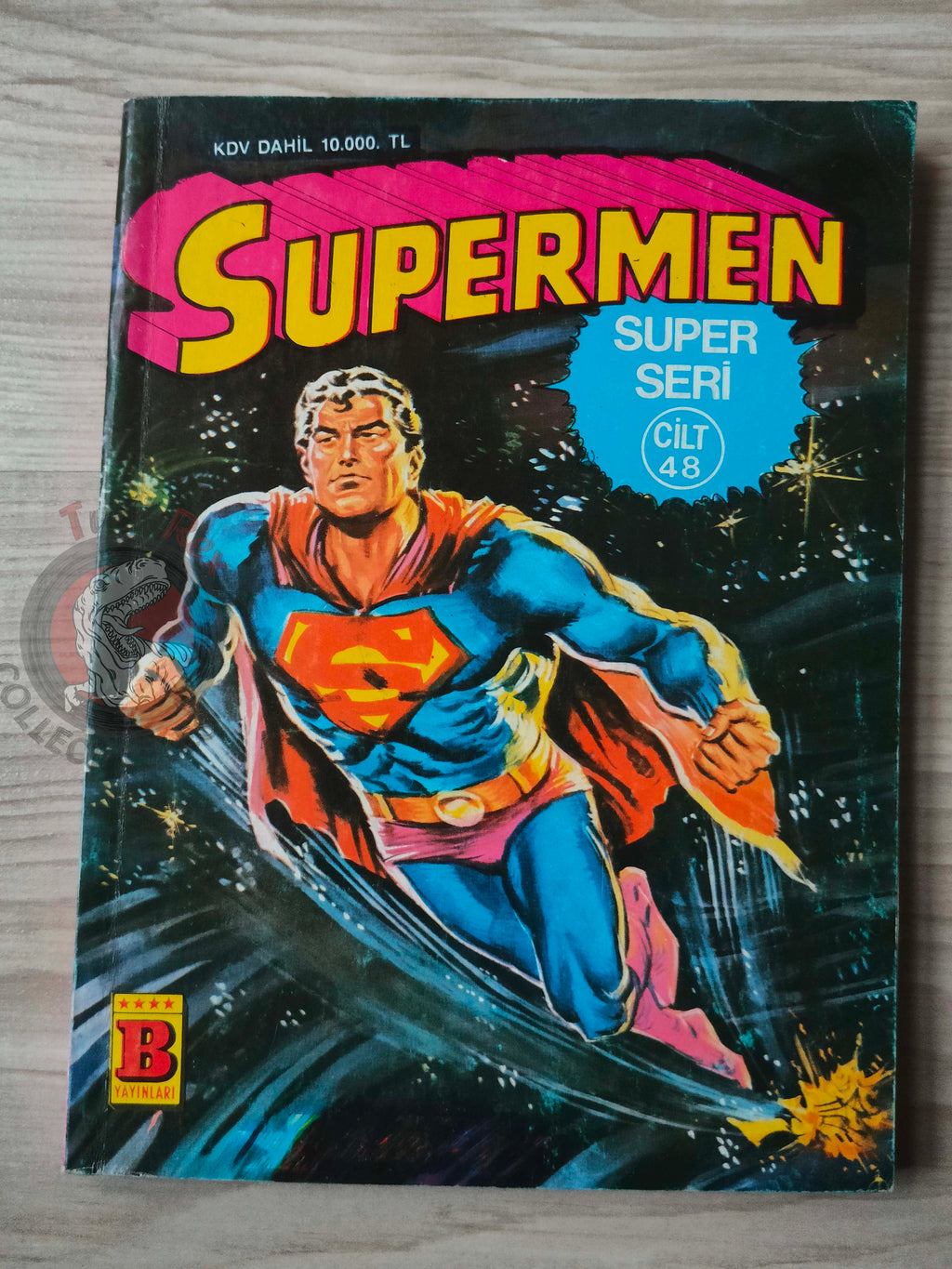 Superman Vol #48 1993 Turkish Comic Turkey #349 Flash #175 Action Comics #498