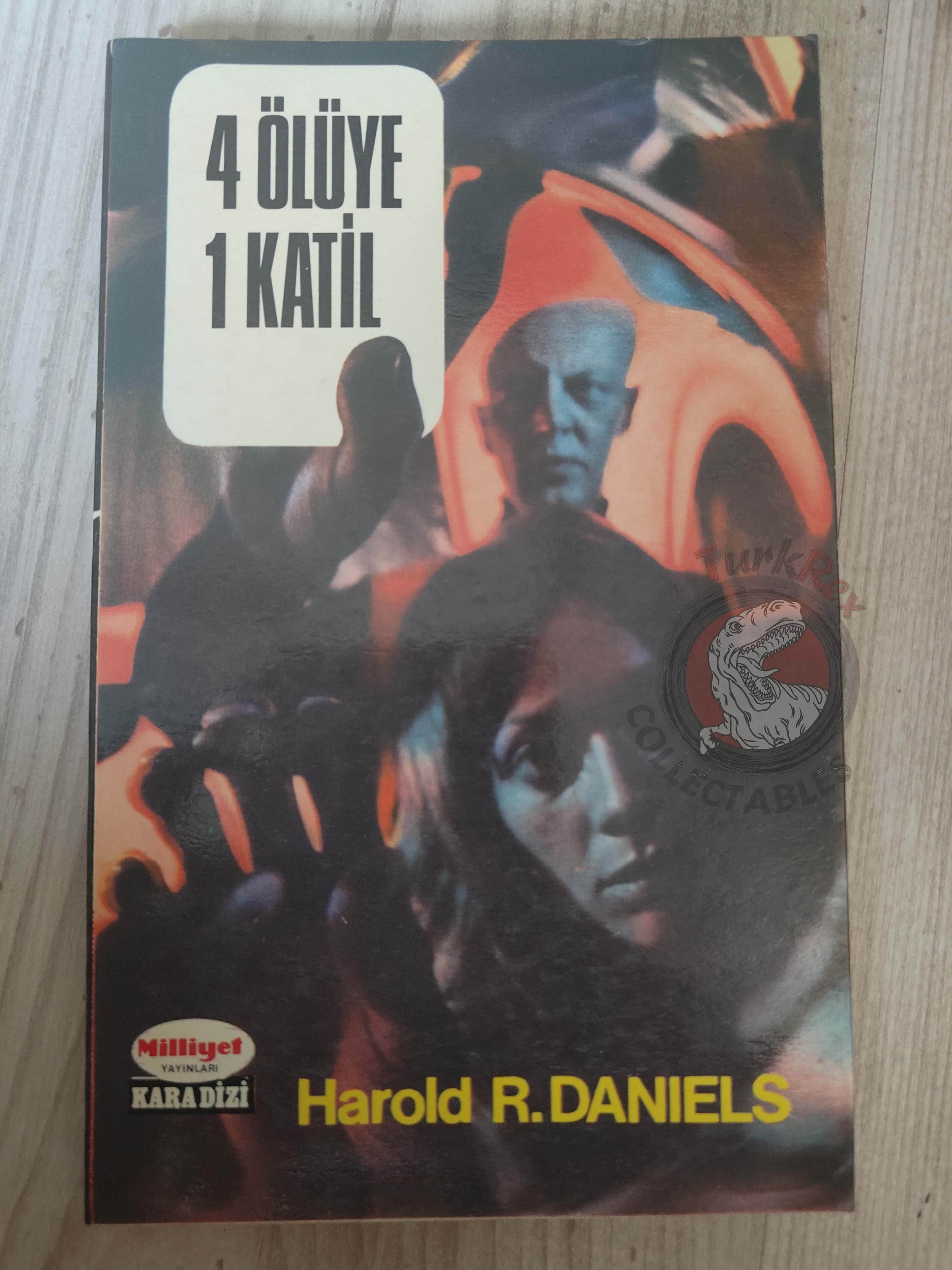 Harold R. Daniels – The Girl in 304 1972 1st Turkish Book Turkey