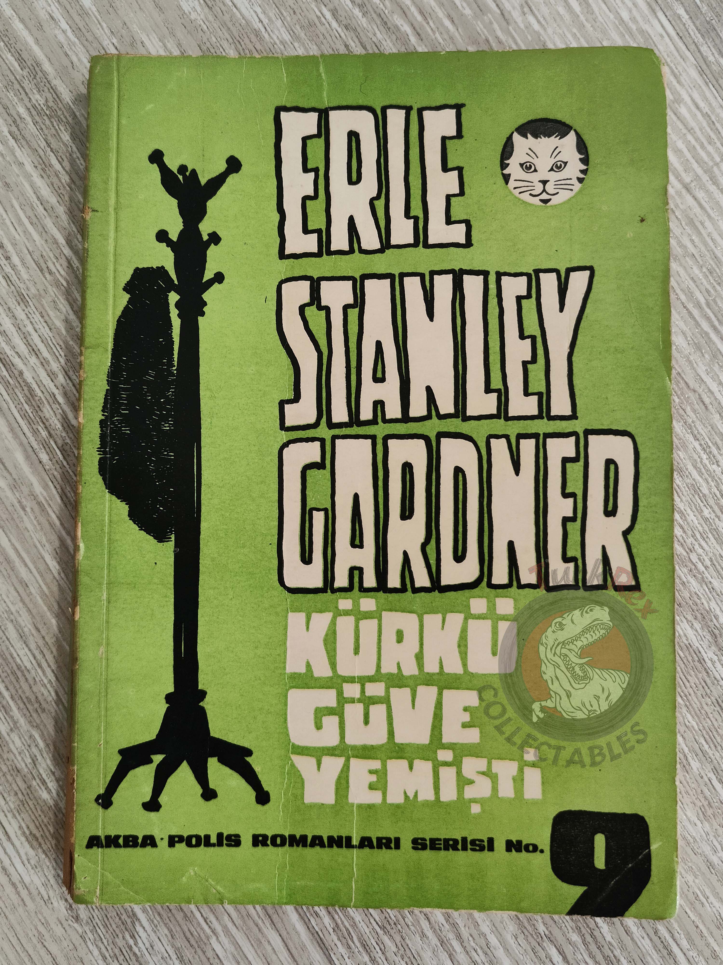 Erle Stanley Gardner – The Case of the Moth-Eaten Mink 1963 Turkish Book Turkey