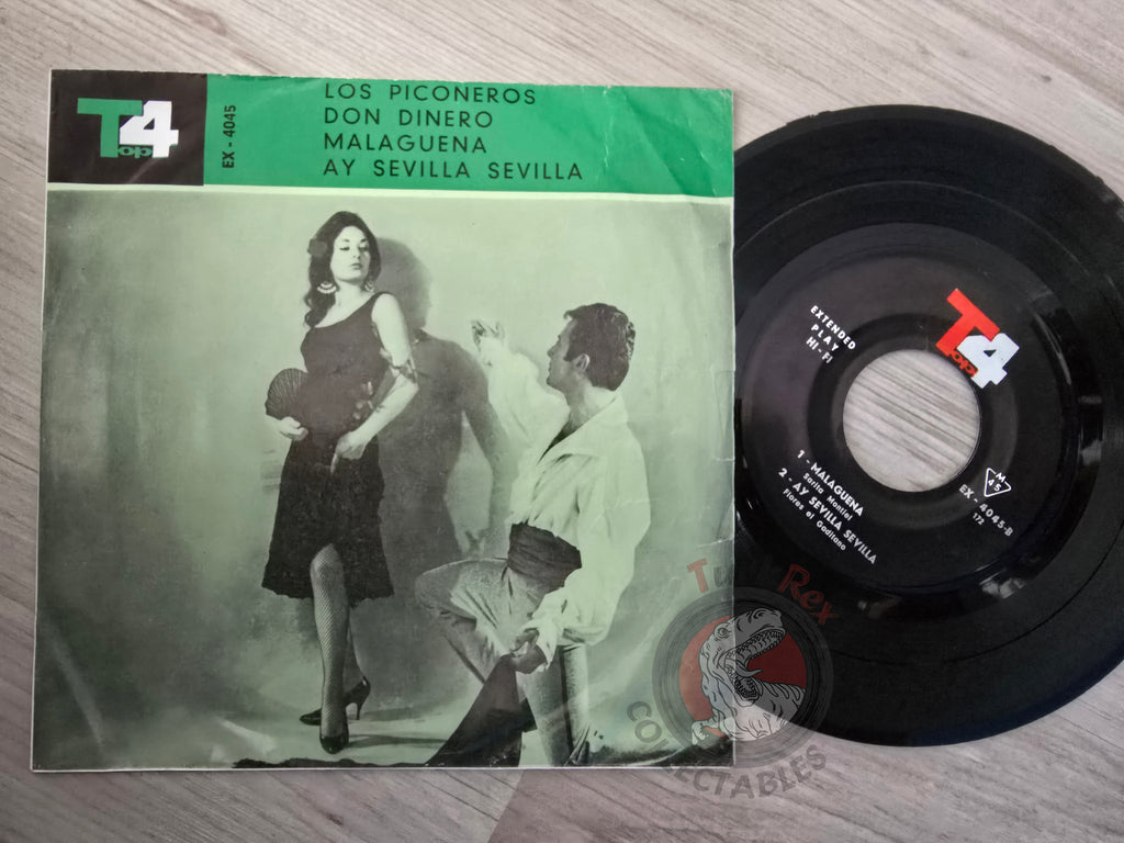 Pepita Fernandez / Dolores Abril / Sara Montiel / Flores El Gaditano 7" Iran Pressing Vinyl Iranian Edition