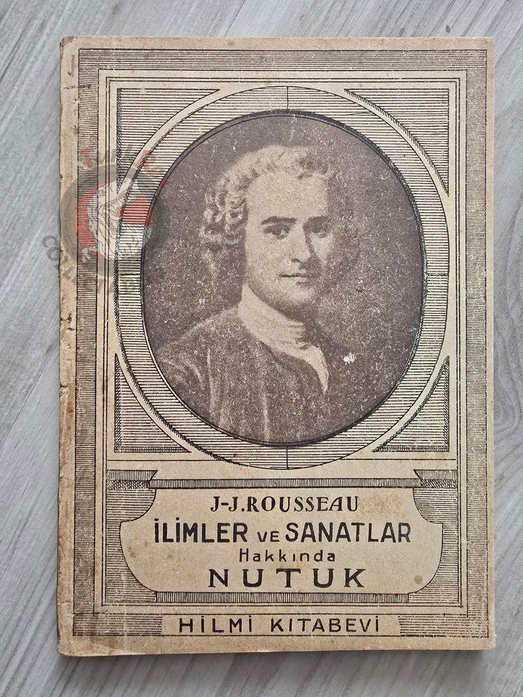 Jean-Jacques Rousseau – Discourse on the Sciences and the Arts 1942 Turkish Book Turkey