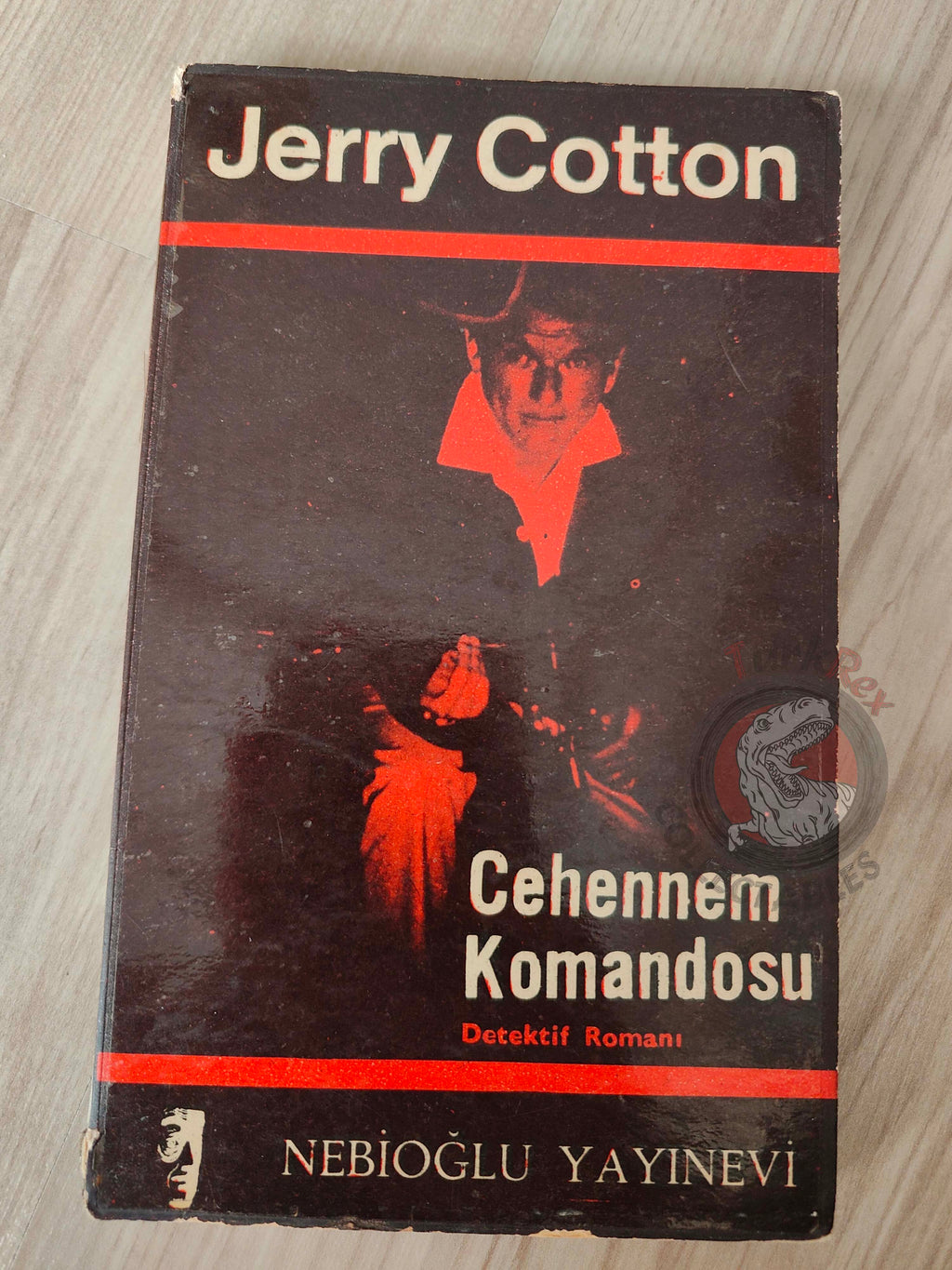 Jerry Cotton – Commando from Hell 1968 1st Turkish Book Turkey