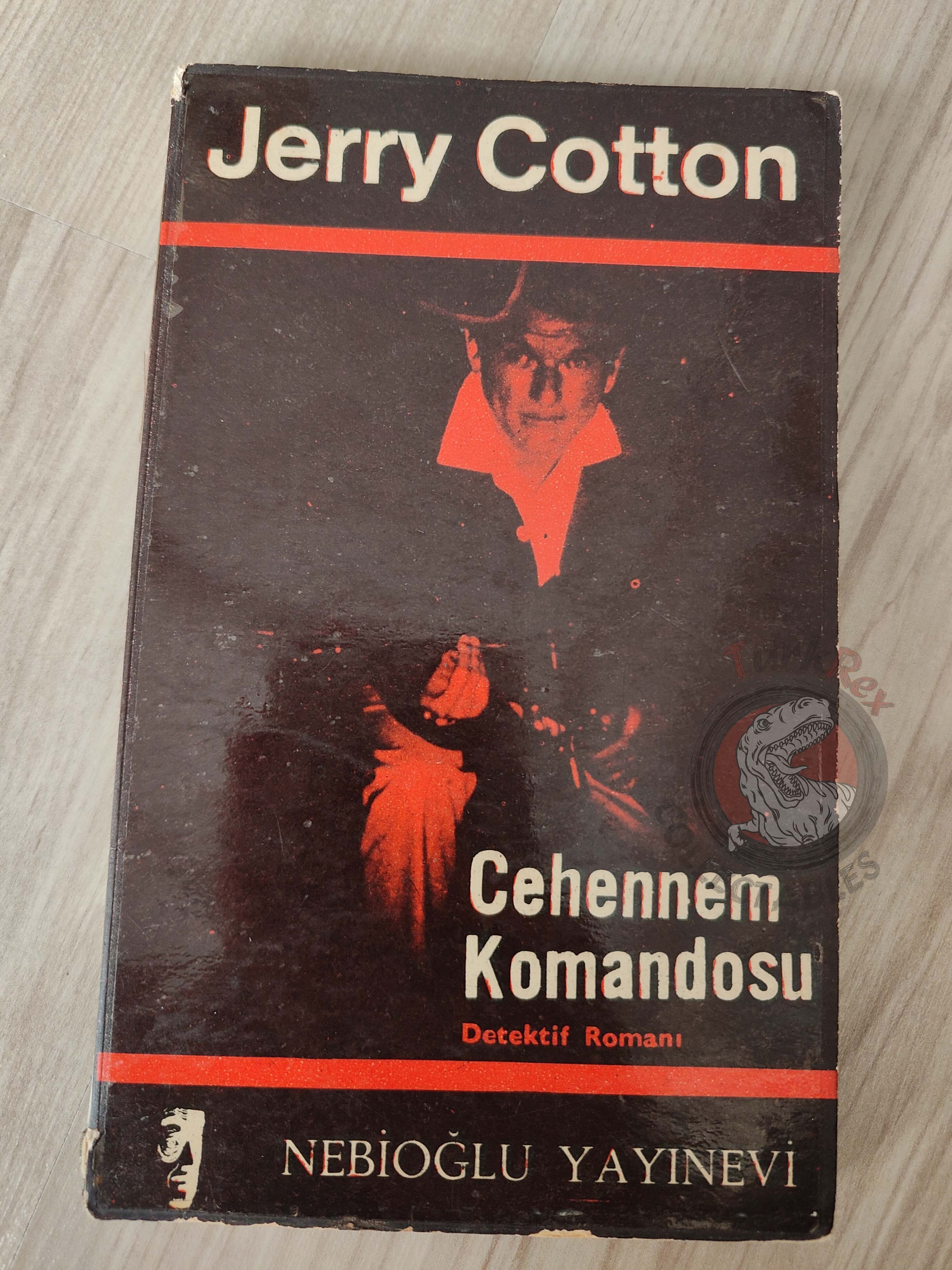 Jerry Cotton – Commando from Hell 1968 1st Turkish Book Turkey