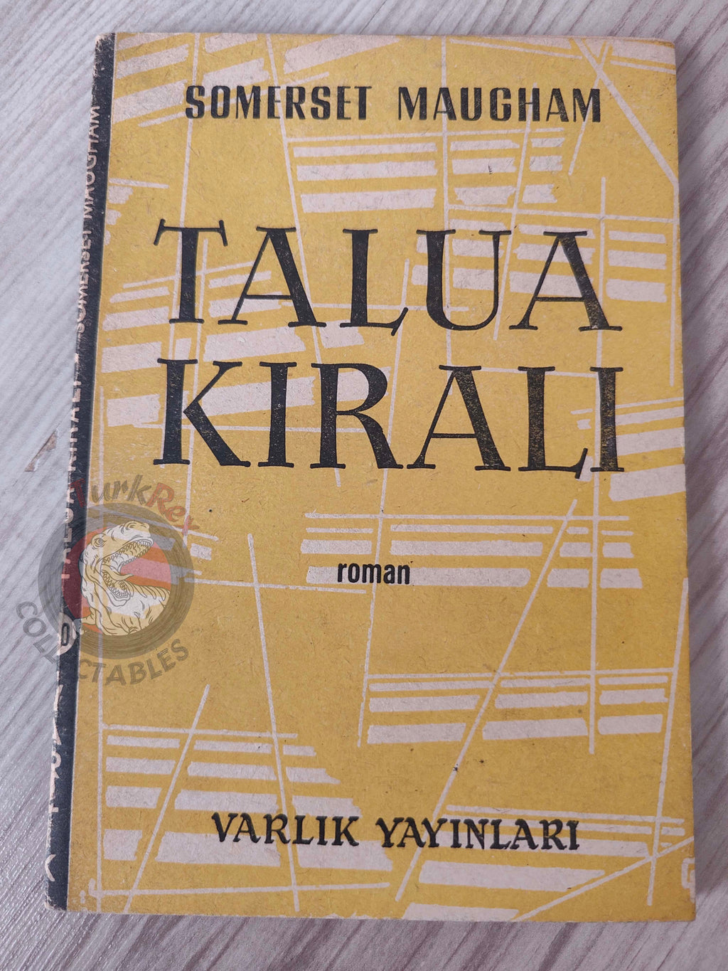 Somerset Maugham – Le Roi de Talua 1960 1st Turkish Book Turkey Mackintosh